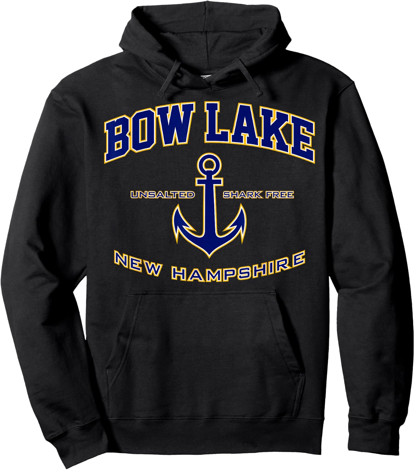 Bow Lake NH Hoodie - Hoodie | Black
