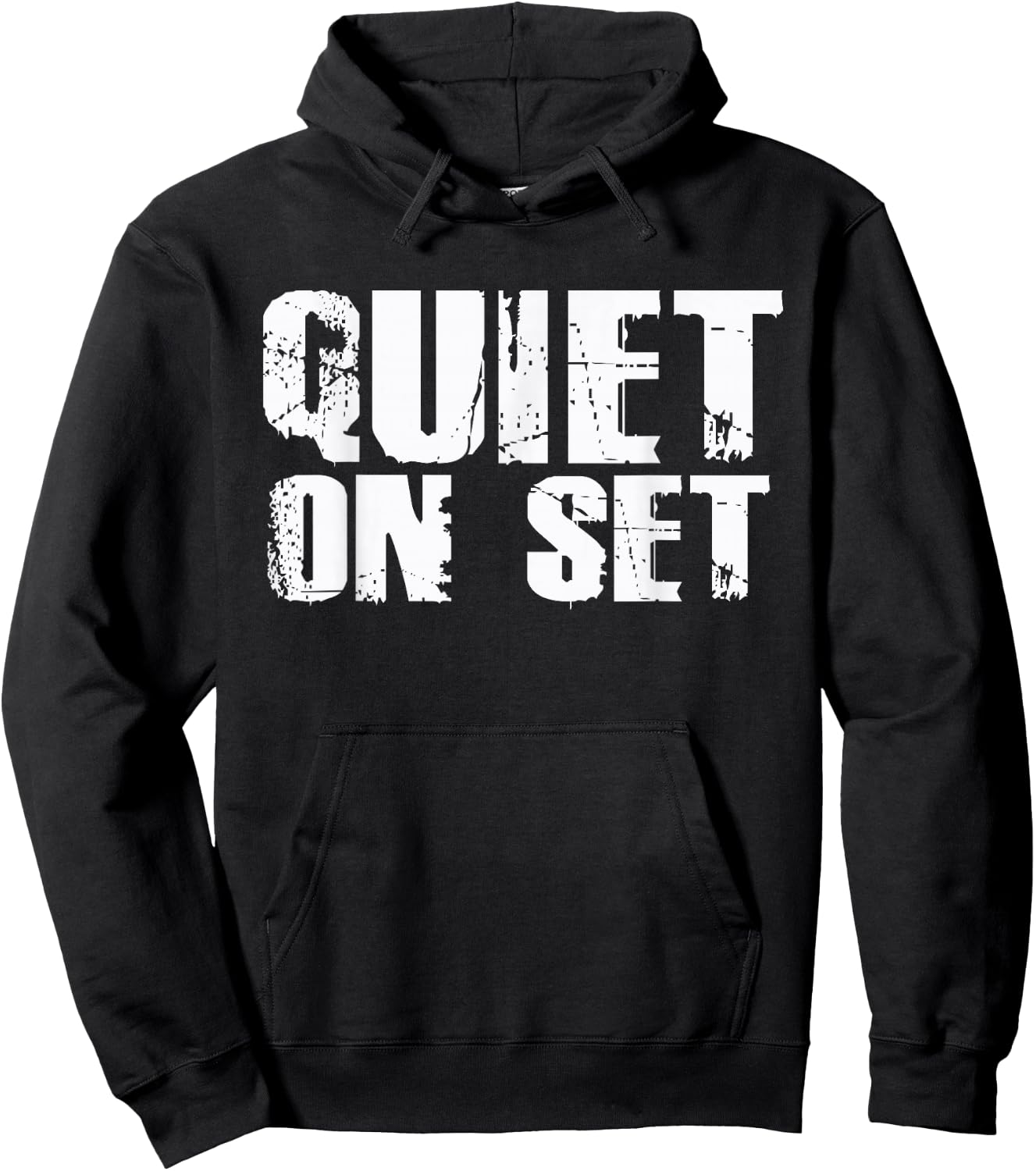 Quiet On Set Film Theatre Film Making Television Cute Hoodie - Hoodie | Black