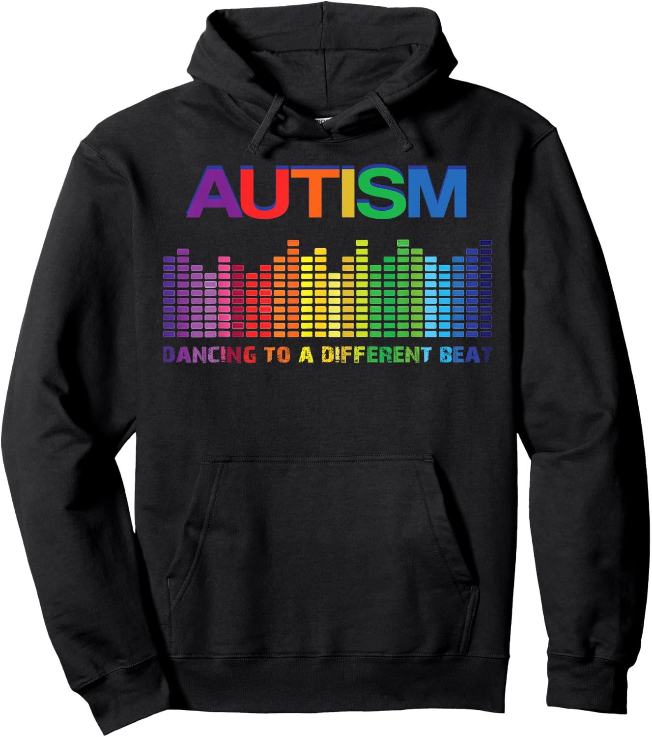 Autism Puzzle Autism Awareness Dancing To A Different Beat Hoodie - Hoodie | Black