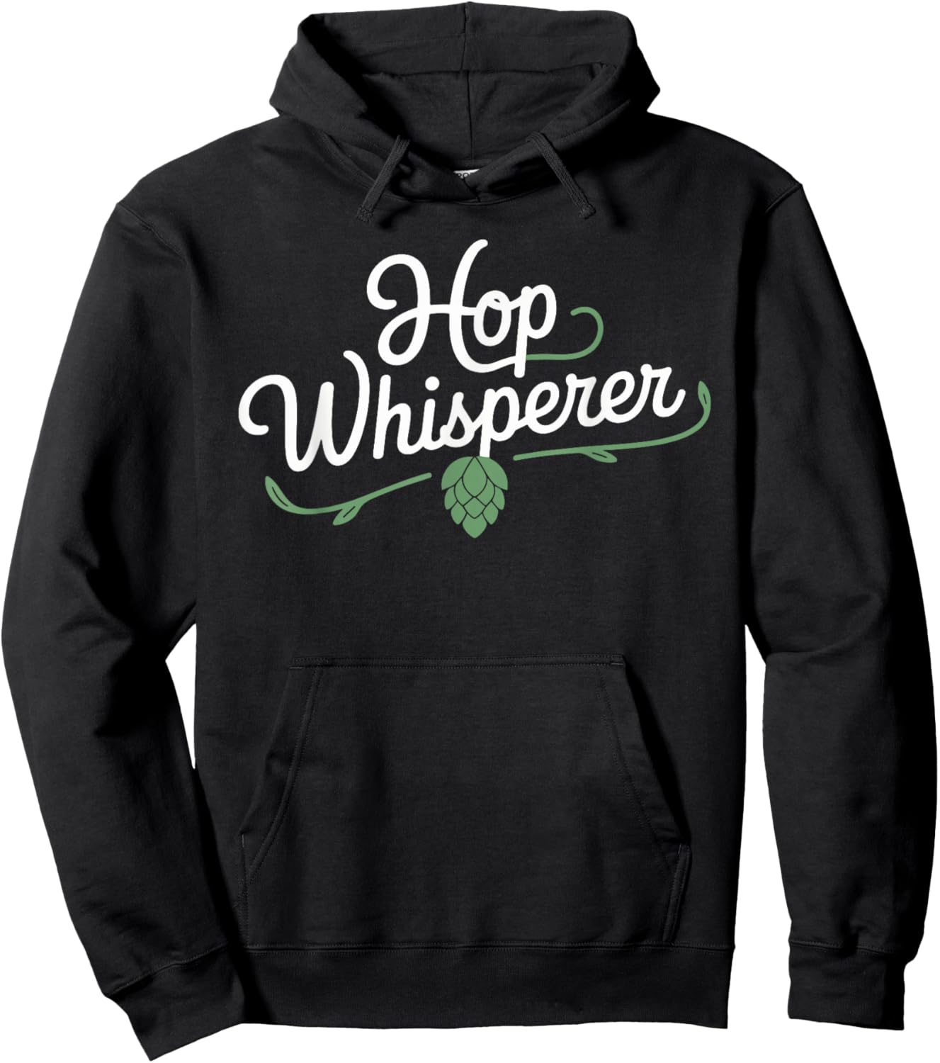 Hop Whisperer Perfect for Brewing Enthusiasts Hoodie - Hoodie | Black