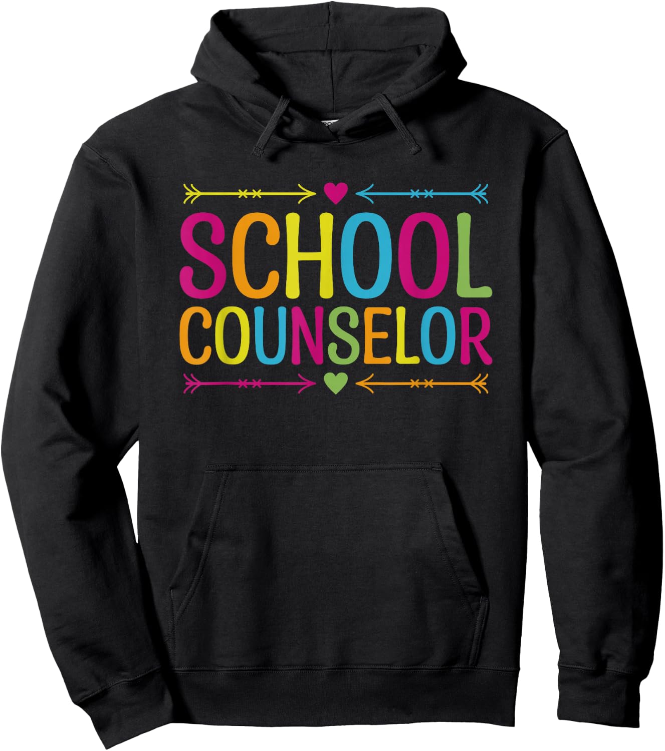 School Counselor Hoodie - Hoodie | Black
