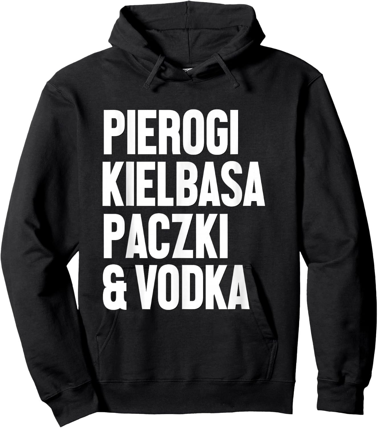 Dyngus Day Shirt Polish Pierogi Kielbasa Paczki Vodka Poland Hoodie - Hoodie | Black