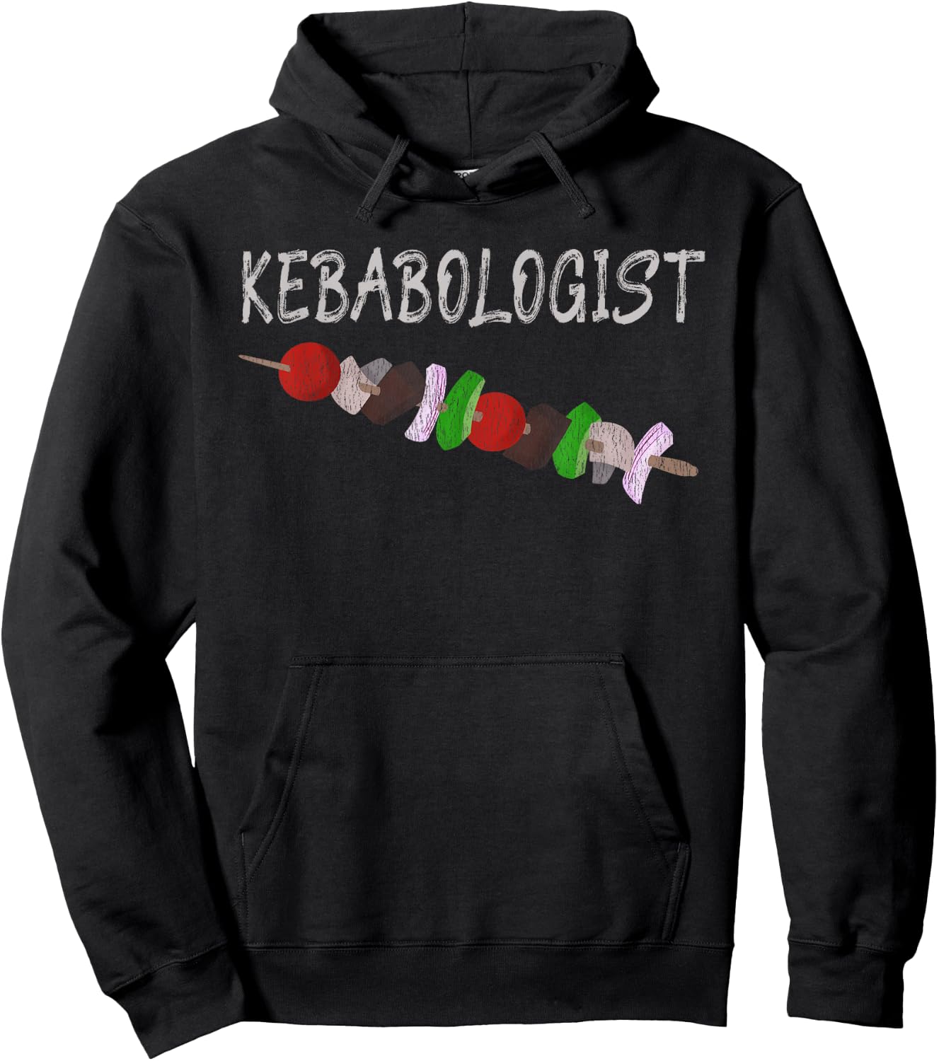 Summer Grilling Shish Kebab Funny Kebabologist Hoodie - Hoodie | Black