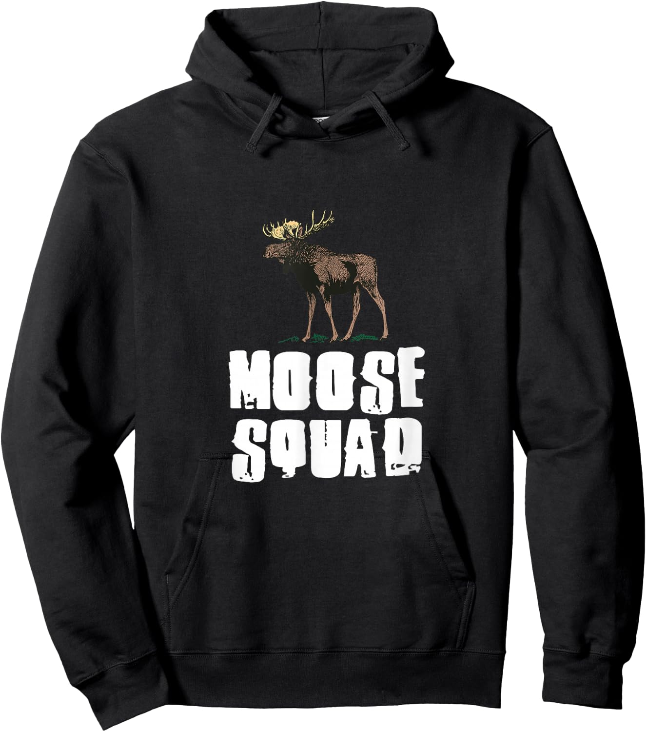 MOOSE Squad Cool Hunting MOOSE Hoodie - Hoodie | Black