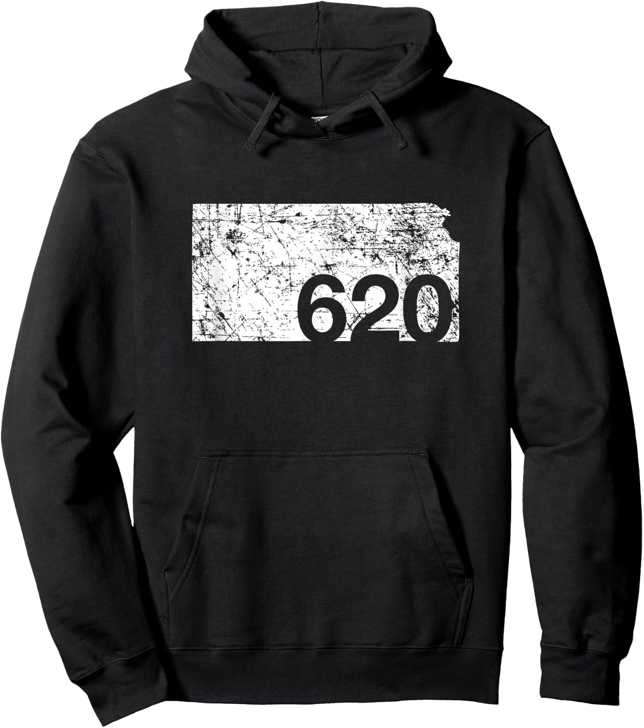 Pittsburg Dodge City Hutchinson Area Code 620 Shirt, Kansas Hoodie - Hoodie | Black