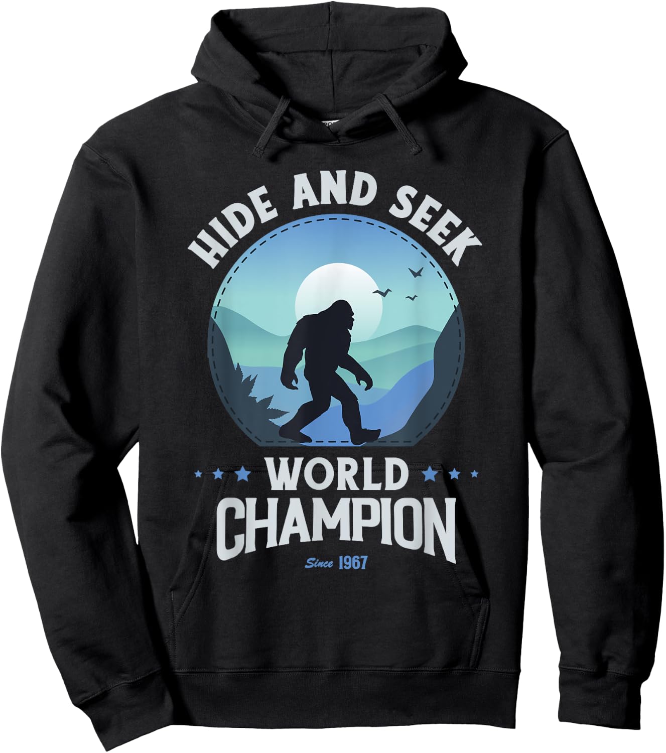 Bigfoot Hide and Seek Bigfoot Hide and Seek Champion Hoodie - Hoodie | Black