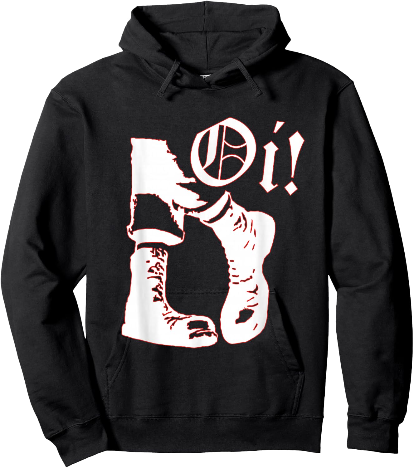 Oi Skinheads Music Skinhead Boots Hoodie - Hoodie | Black