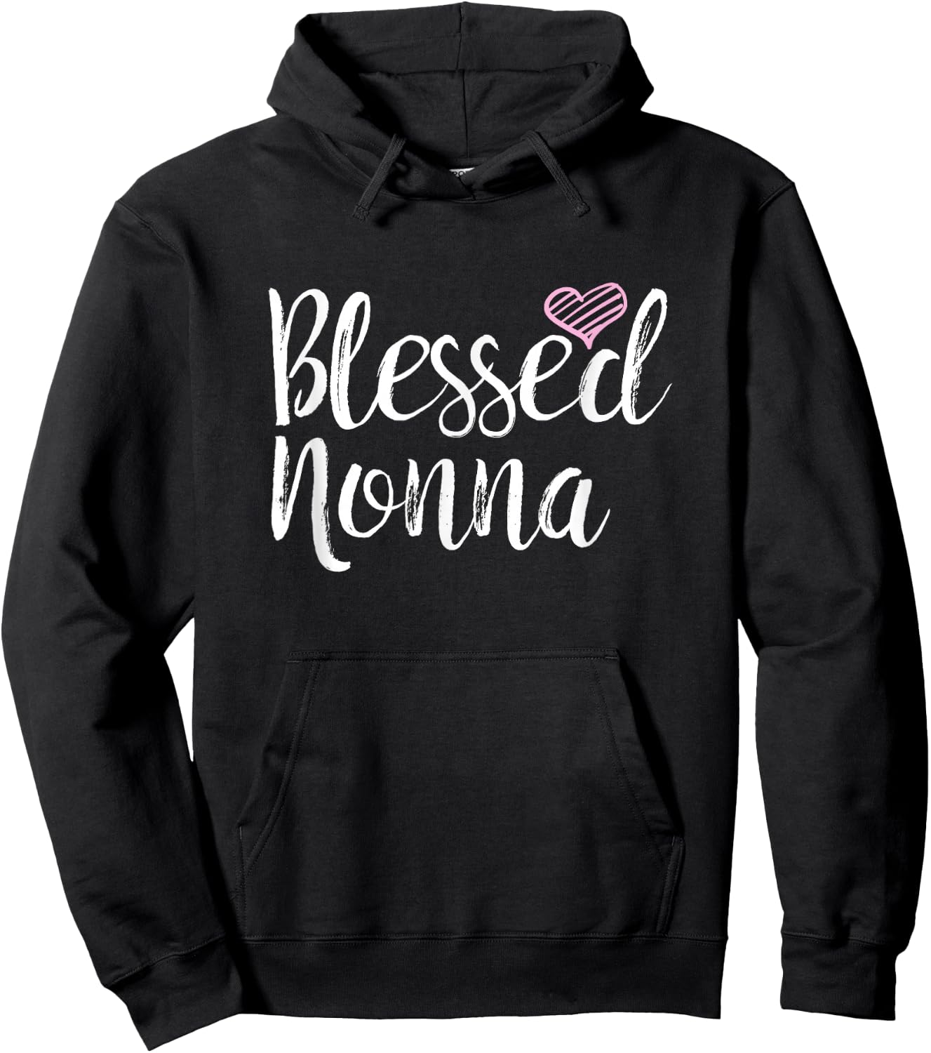 Blessed Nonna Hoodie - Hoodie | Black