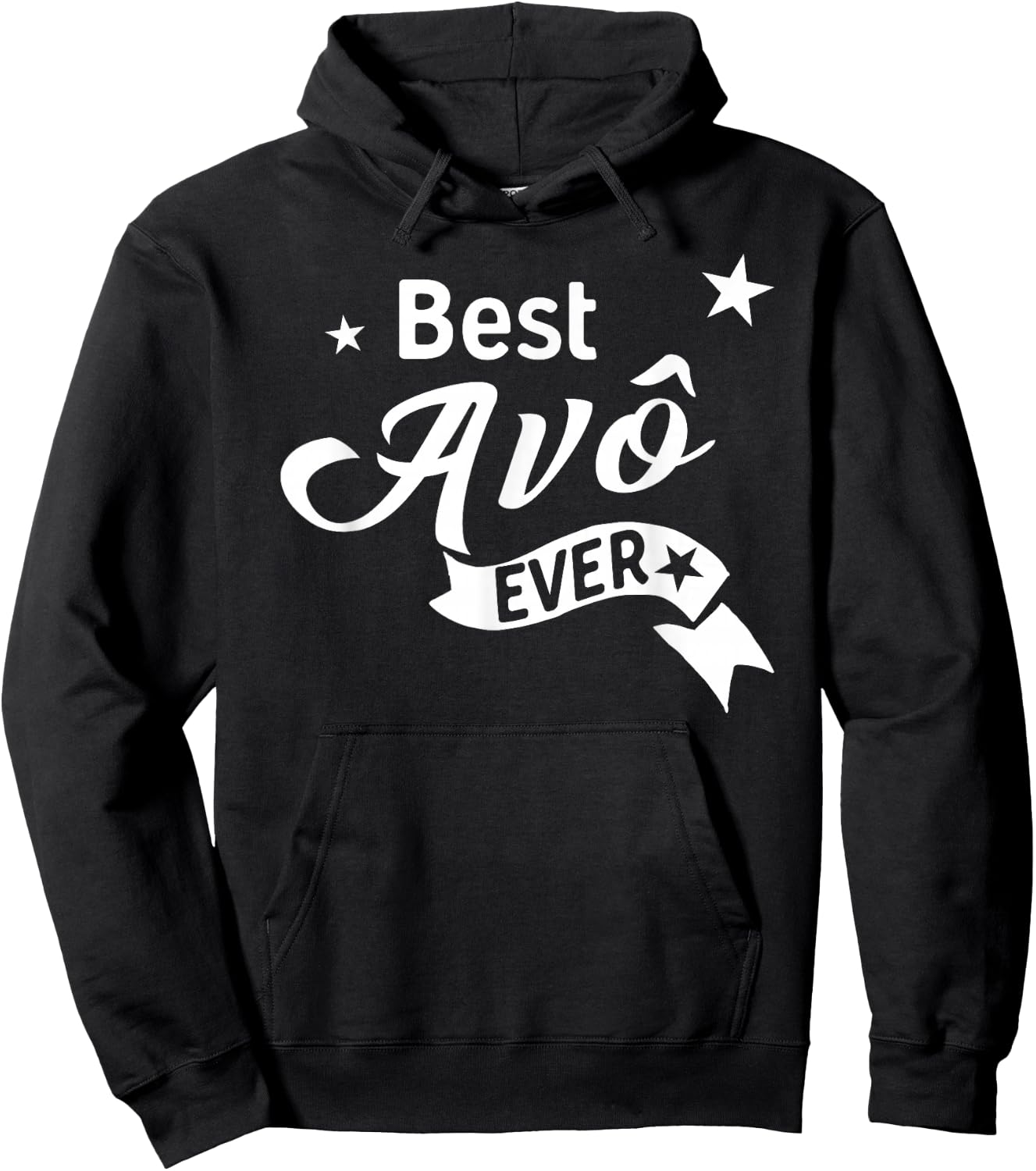 Best Avo Ever Shirt - Portuguese Grandpa T Shirt Hoodie - Hoodie | Black