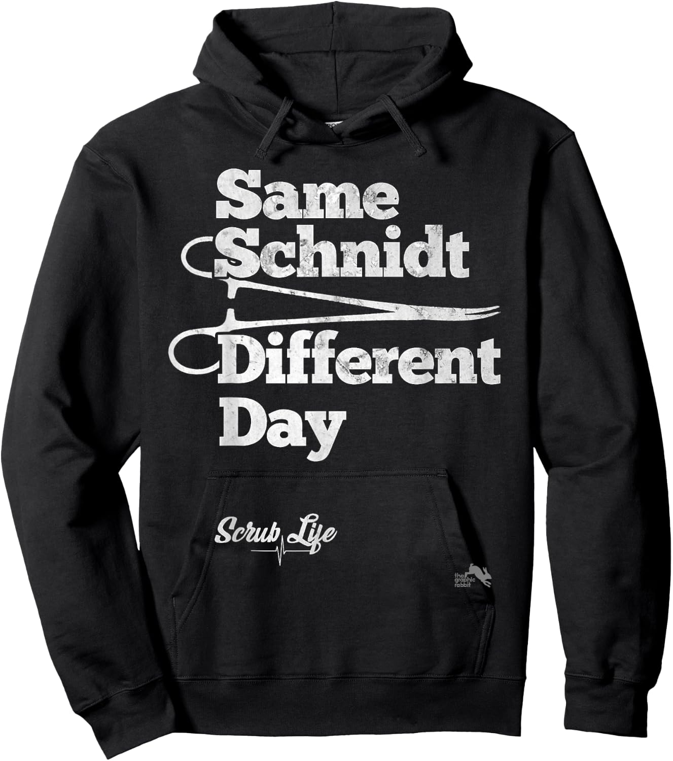 Same Schnidt Different Day T Shirt Nurse & Surgical Tech Hoodie - Hoodie | Black