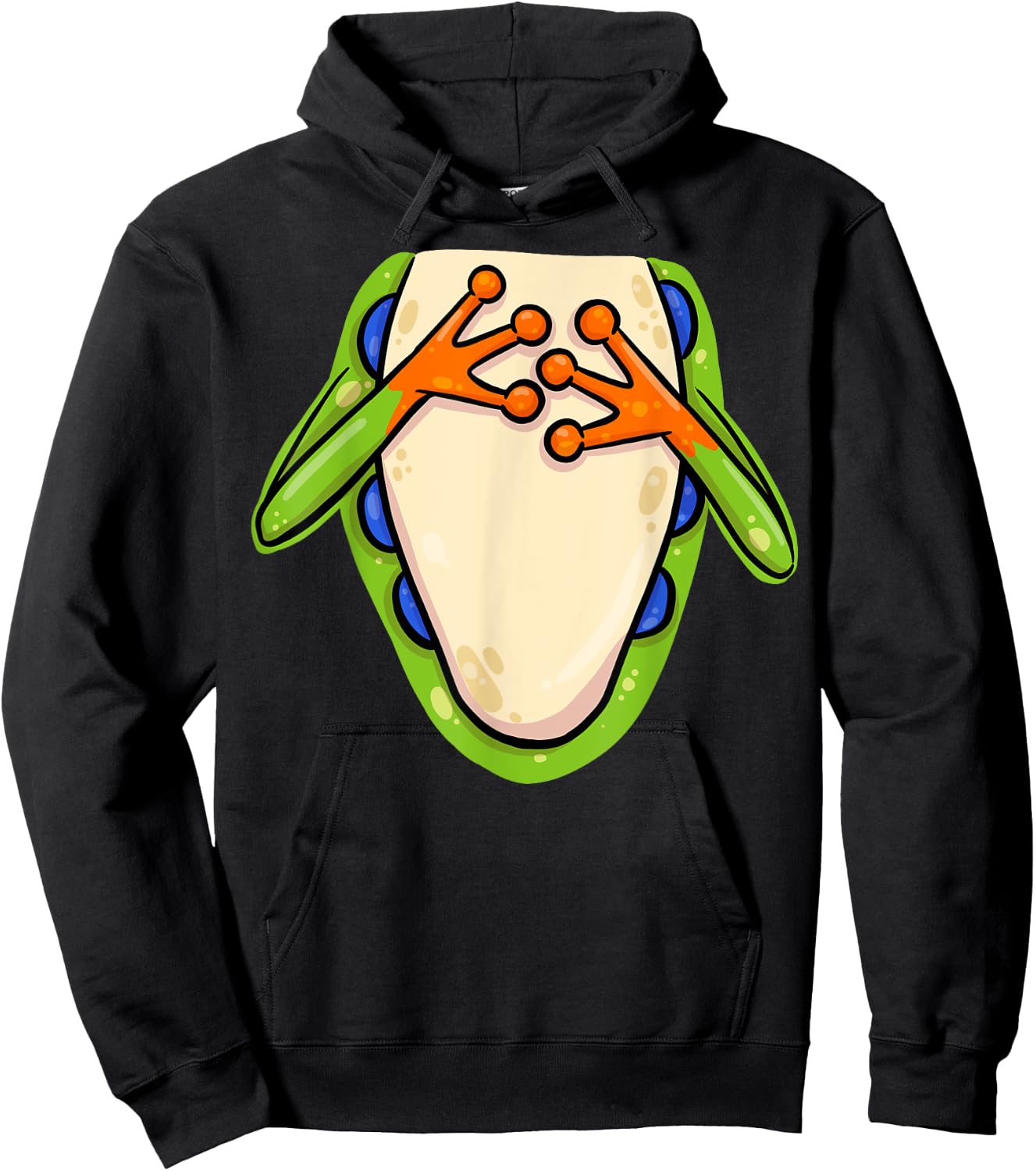 Halloween Frog Rain Forest - Tree Frog Costume Hoodie - Hoodie | Black