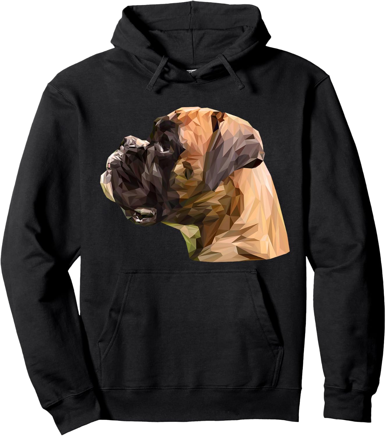 Boxer Dog Hoodie - Hoodie | Black