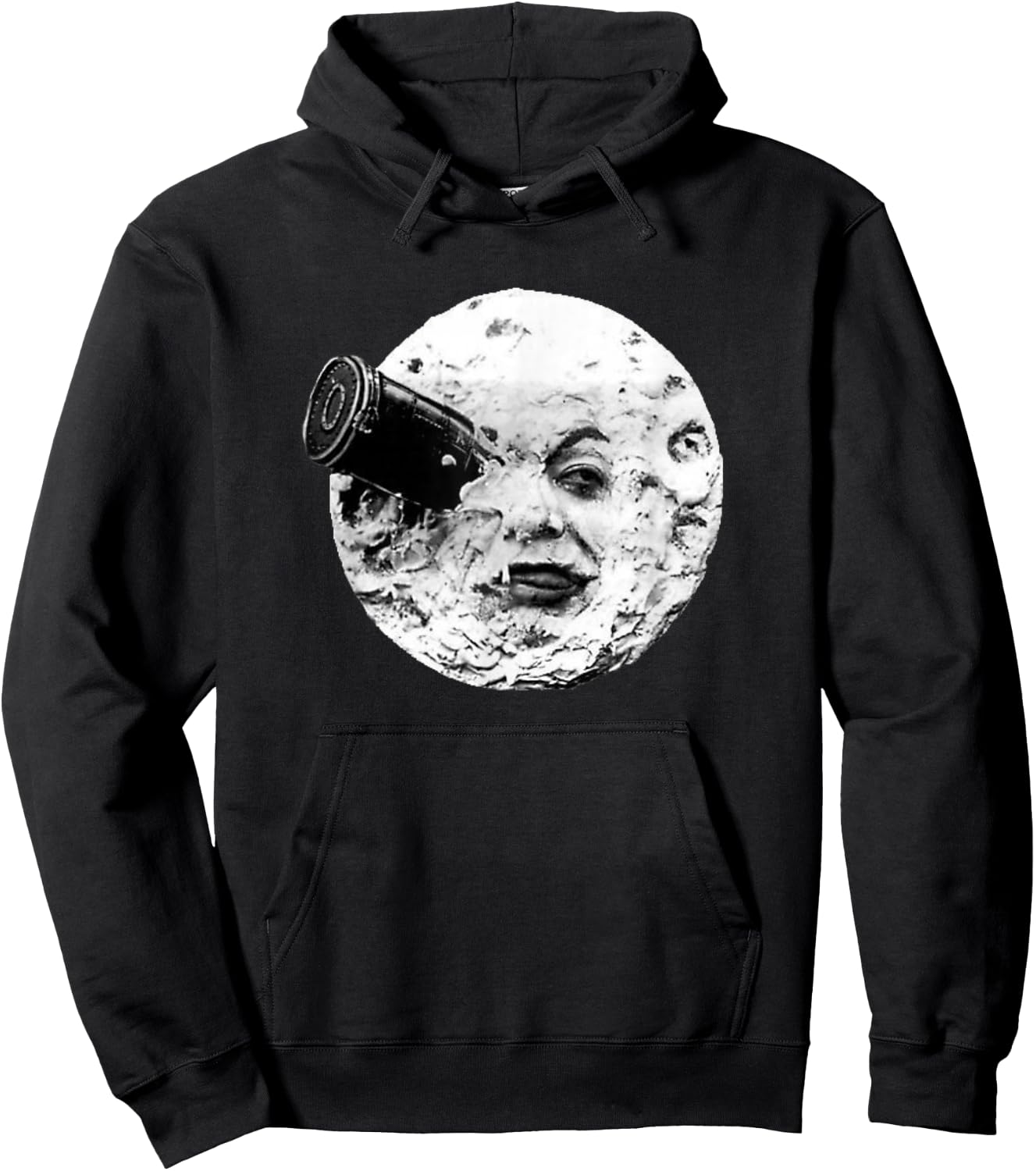 A Trip To The Moon Georges Melies Hoodie - Hoodie | Black