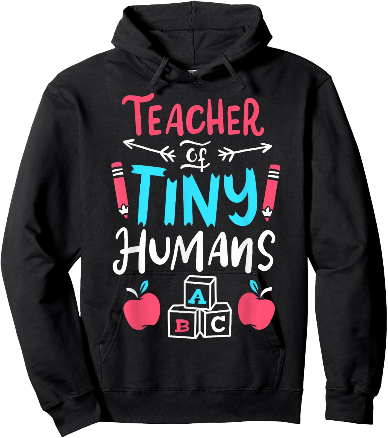 Teacher Preschool Pre K Kindergarten Hoodie - Hoodie | Black