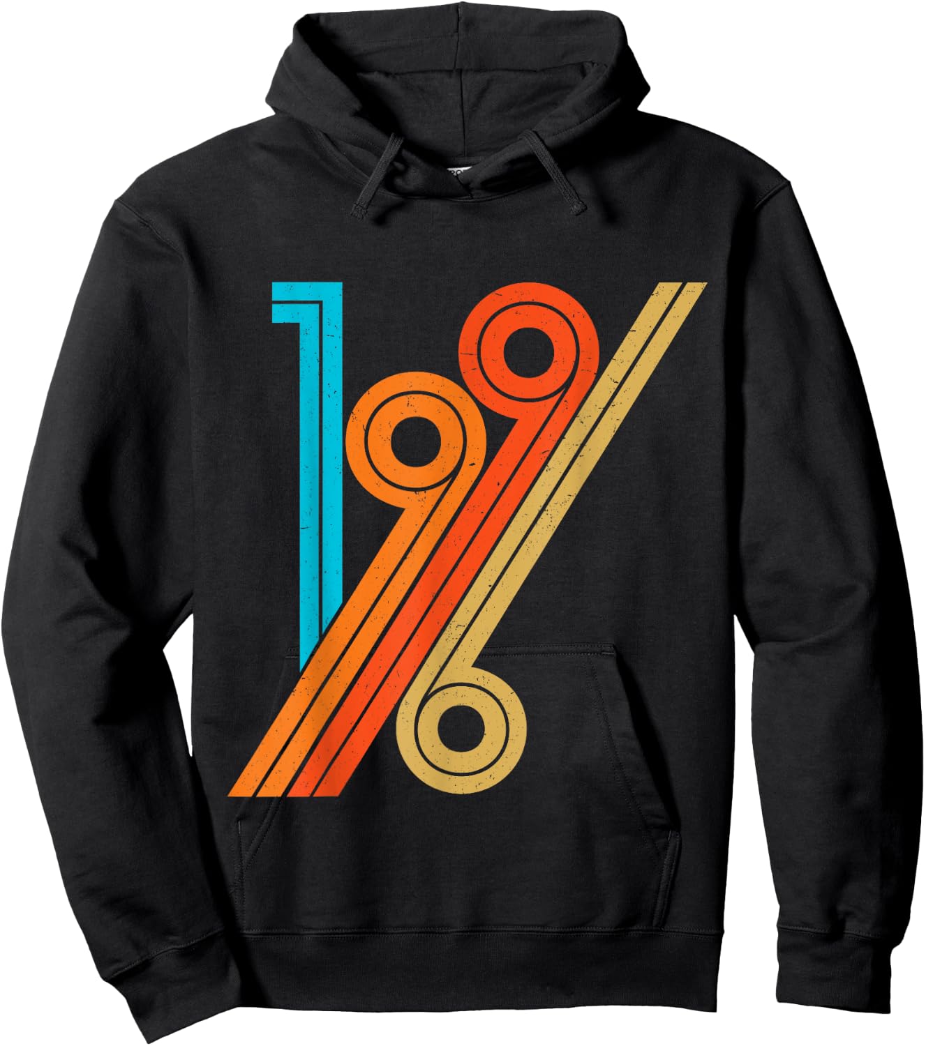 Vintage Birthday Retro Style 1996 Hoodie - Hoodie | Black