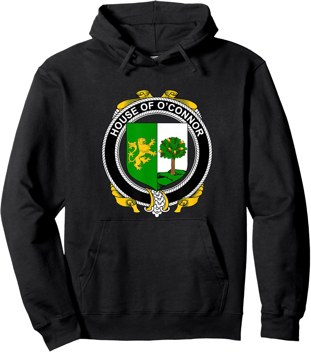 O'Connor Coat of Arms - Family Crest Hoodie - Hoodie | Black
