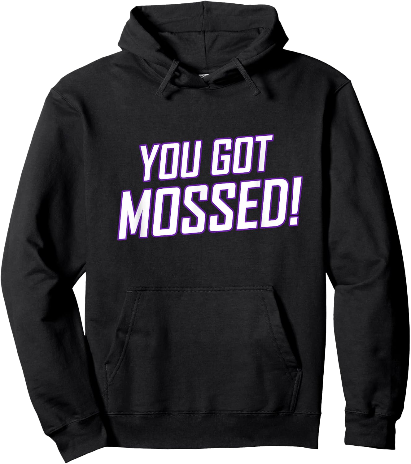You Got Mossed Hoodie - Hoodie | Black