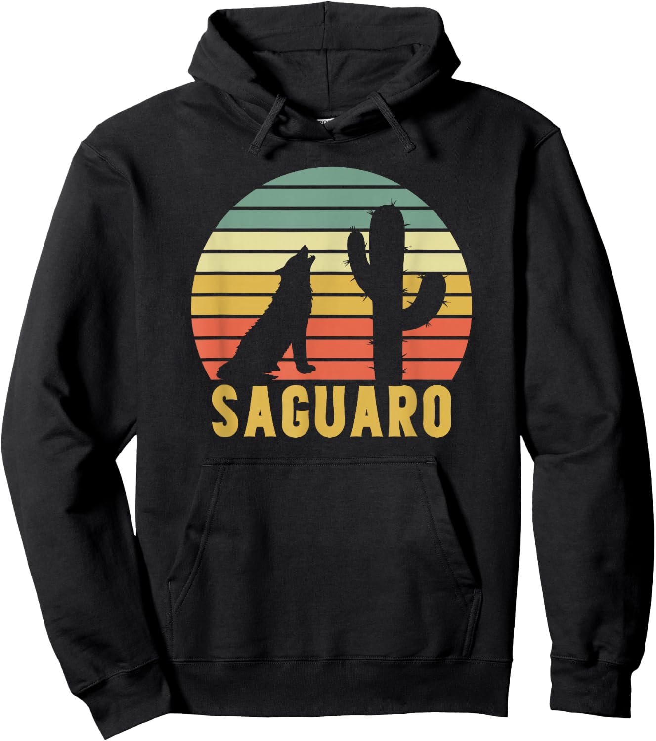 Saguaro National Park Cactus Tucson Arizona Hoodie - Hoodie | Black