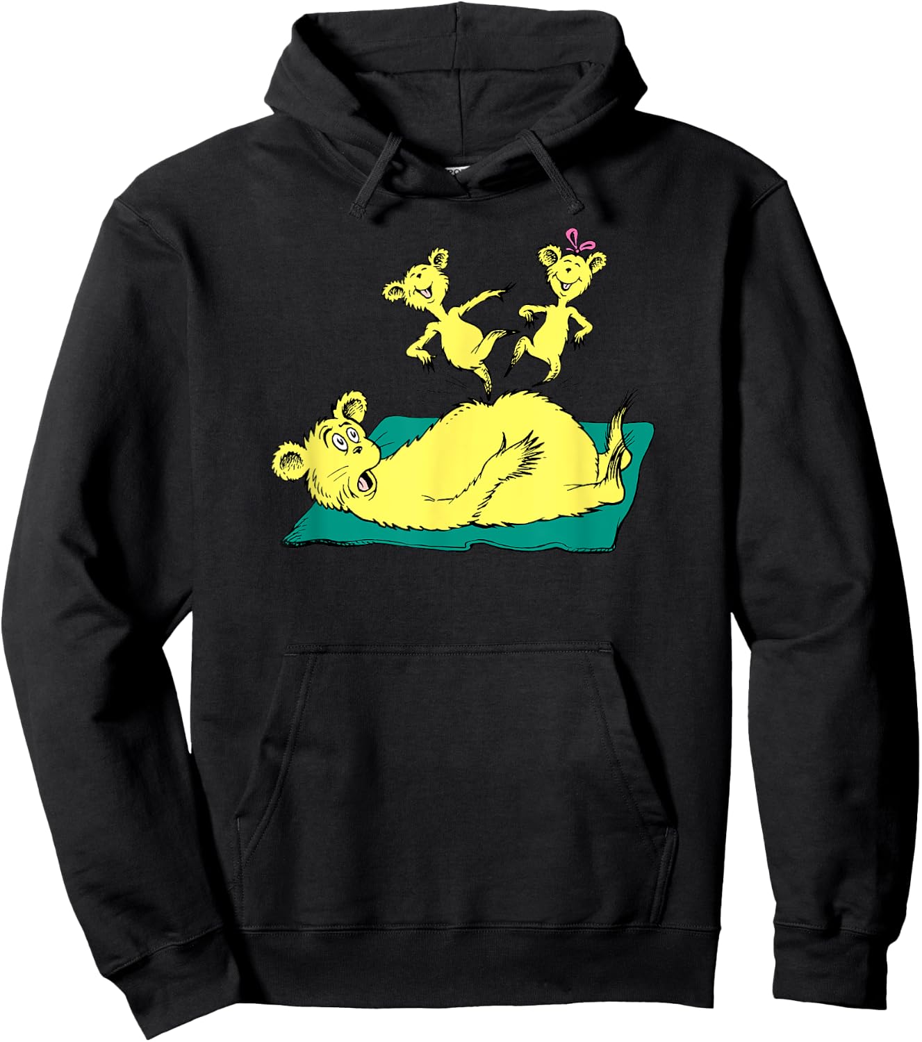 Dr. Seuss Hop on Pop Hoodie - Hoodie | Black