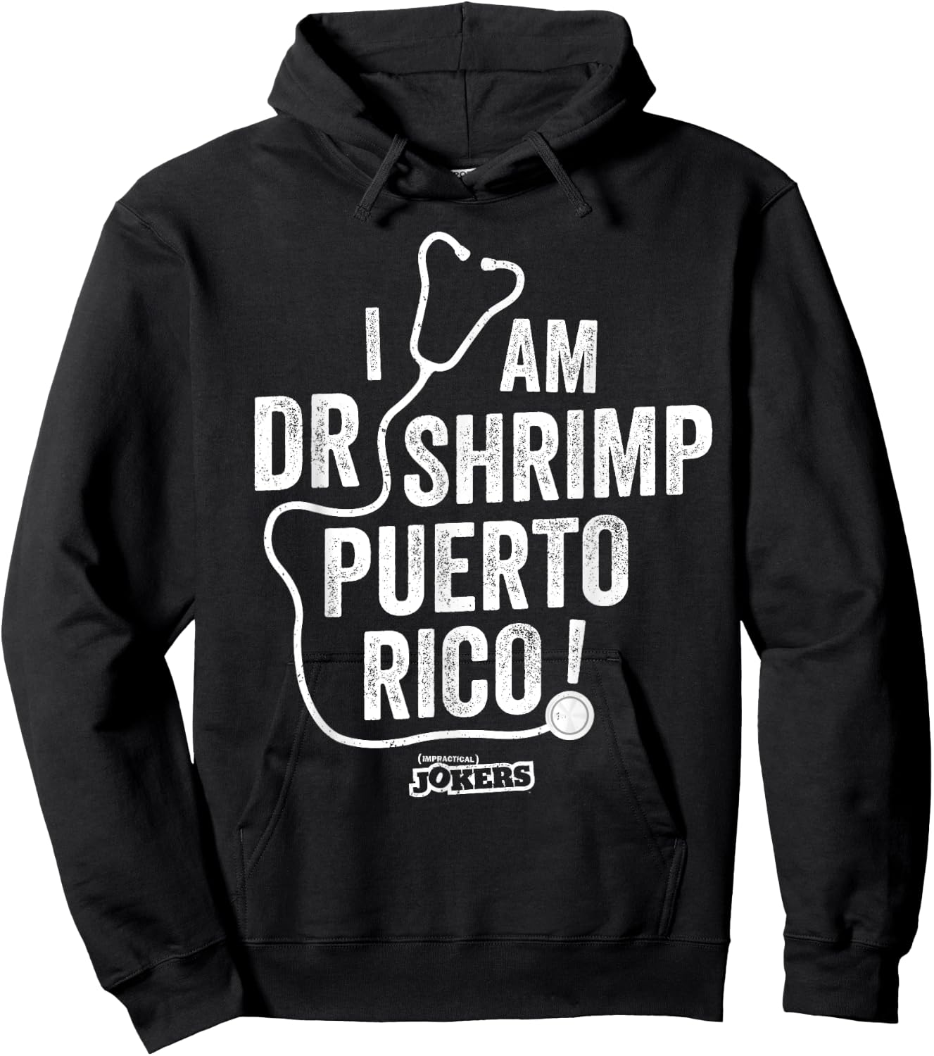 Impractical Jokers I Am Dr Shrimp Puerto Rico Hoodie - Hoodie | Black