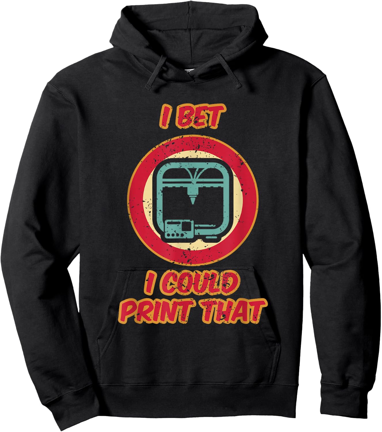 3D-Printing Icon G28 CNC Maker 3D-Scan 3D-Printer Hoodie - Hoodie | Black
