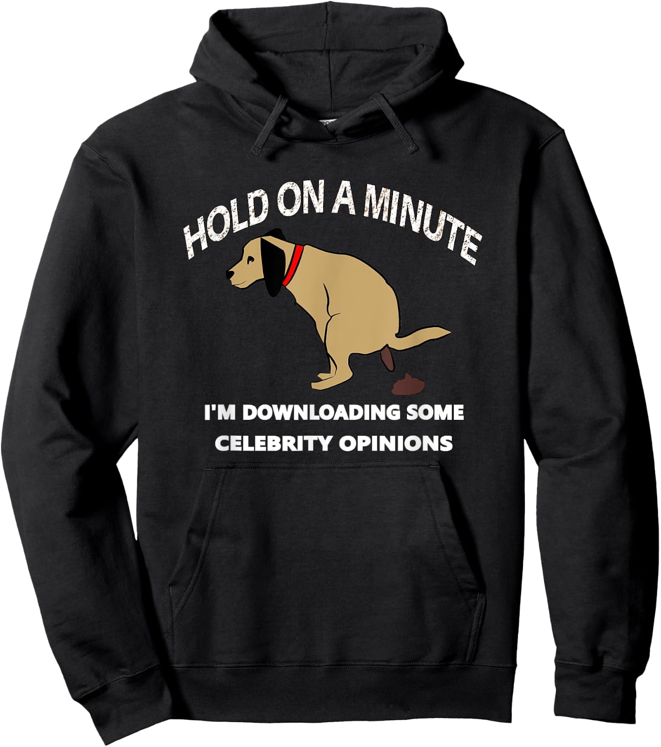 Funny Conservative Politics Celebrity Opinions Hoodie - Hoodie | Black