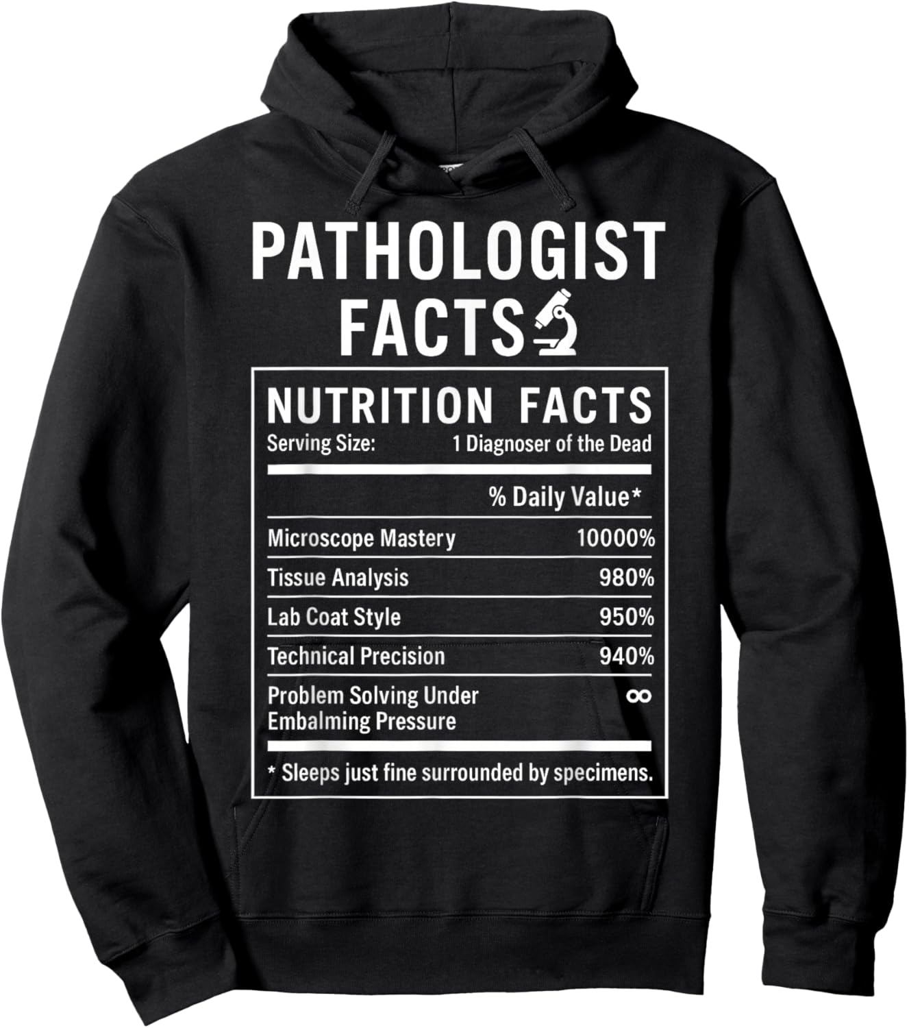 Funny Pathologist Hoodie - Hoodie | Black
