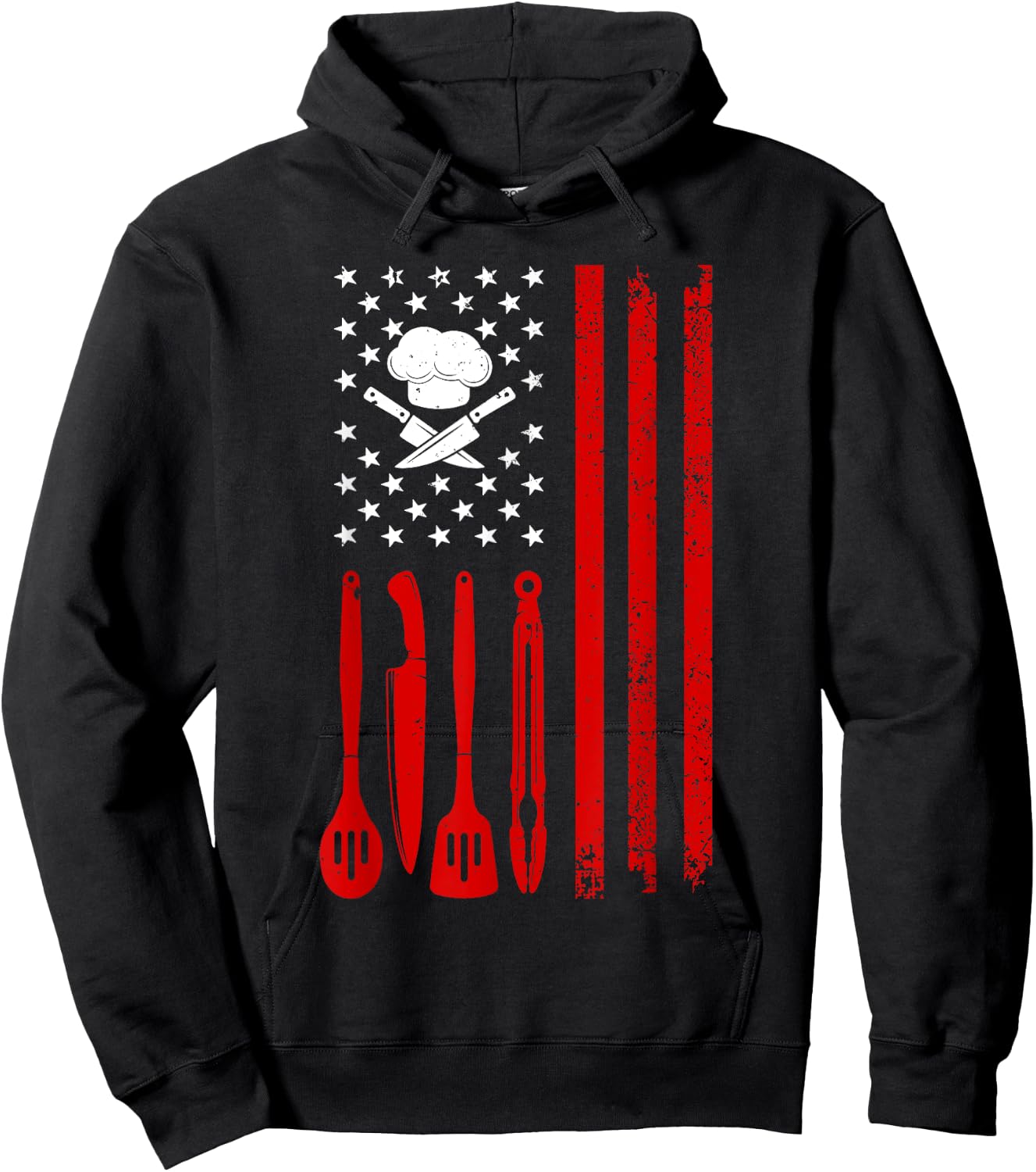 Cool Chef Art Women Restaurant Cook Male Home Chef Hoodie - Hoodie | Black