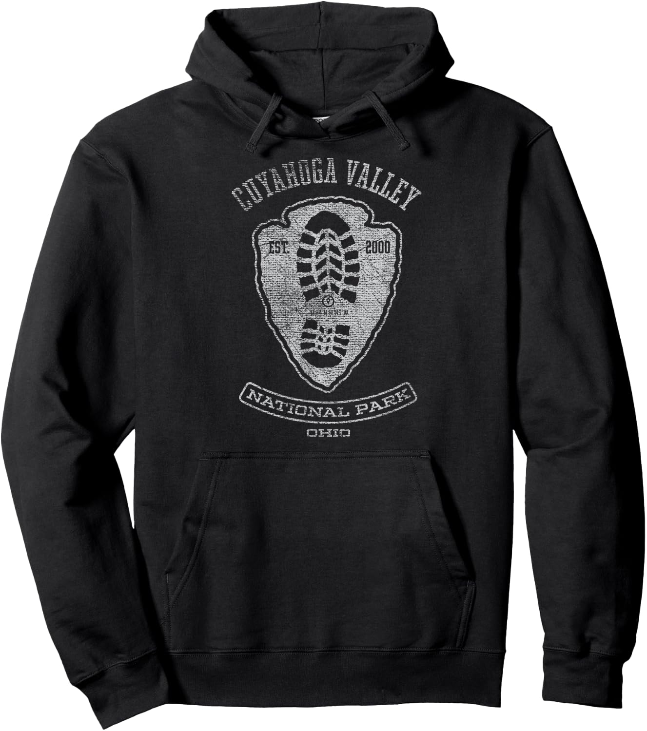 Cuyahoga Valley National Park Vacation Hoodie - Hoodie | Black