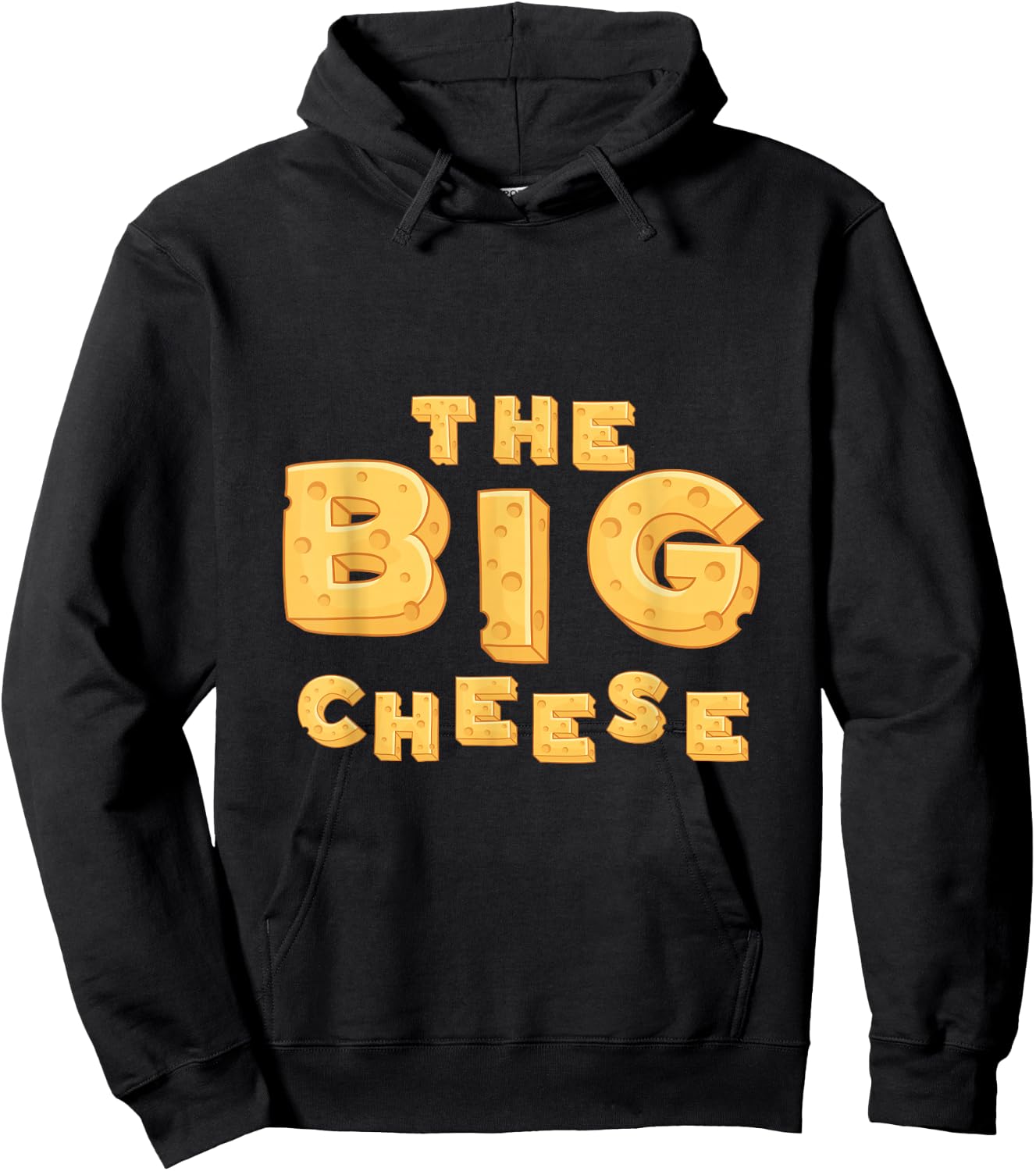 The Big Cheese Funny Birthday Gift Vegan Fiend Hoodie - Hoodie | Black