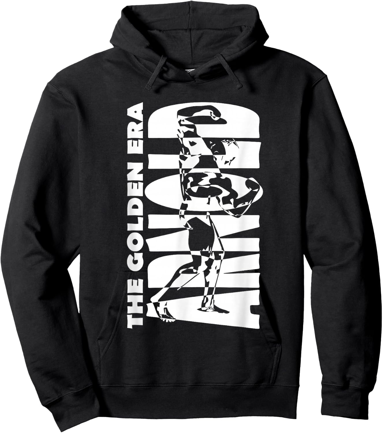The Golden Era Arnold Bodybuilding Hoodie - Hoodie | Black