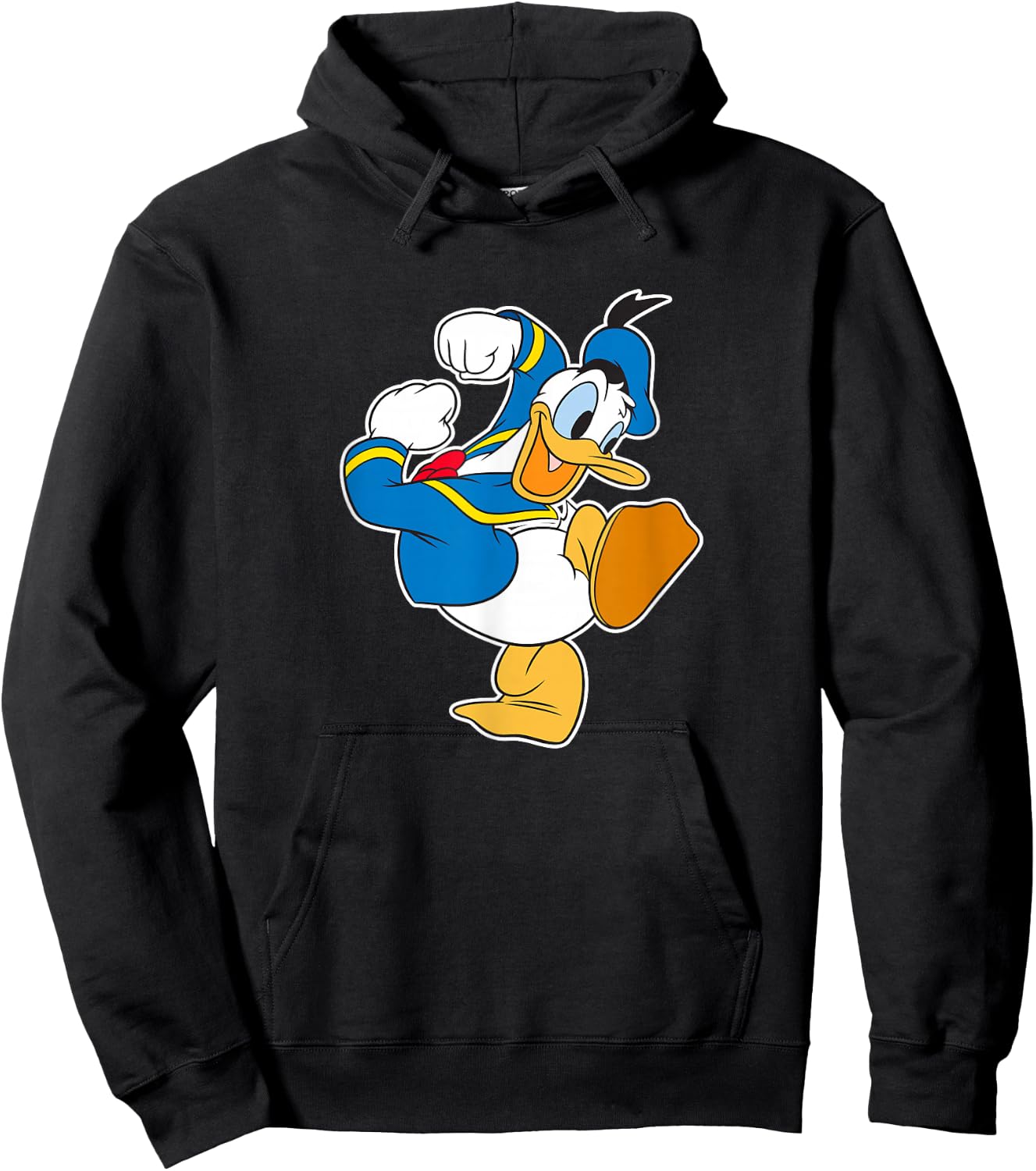Disney Donald Duck Ready To Go Hoodie - Hoodie | Black
