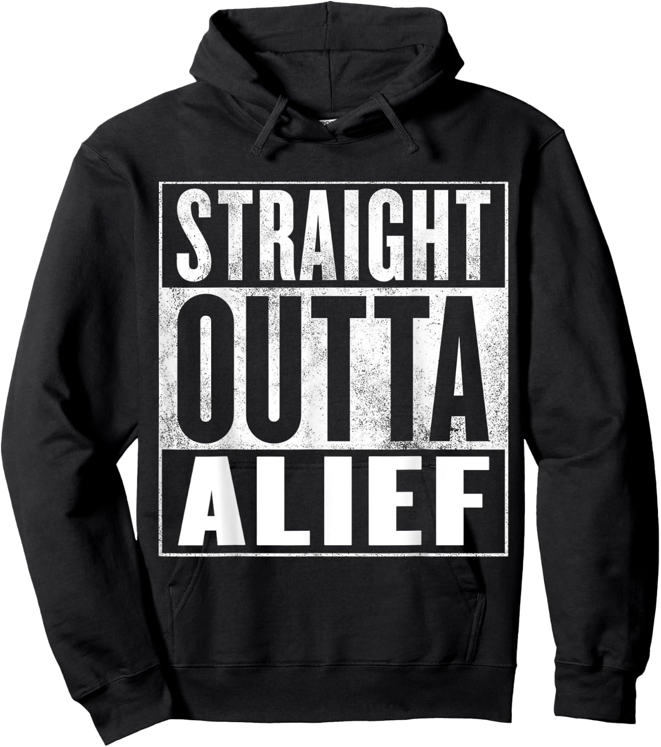Alief - STRAIGHT OUTTA ALIEF Hoodie - Hoodie | Black