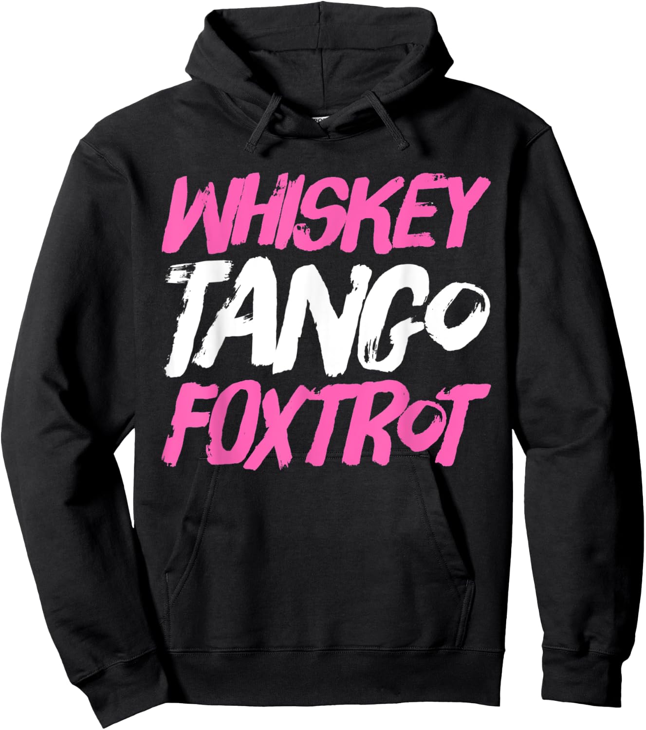 Whiskey Tango Foxtrot Funny Whiskey Gift Shirts Hoodie - Hoodie | Black