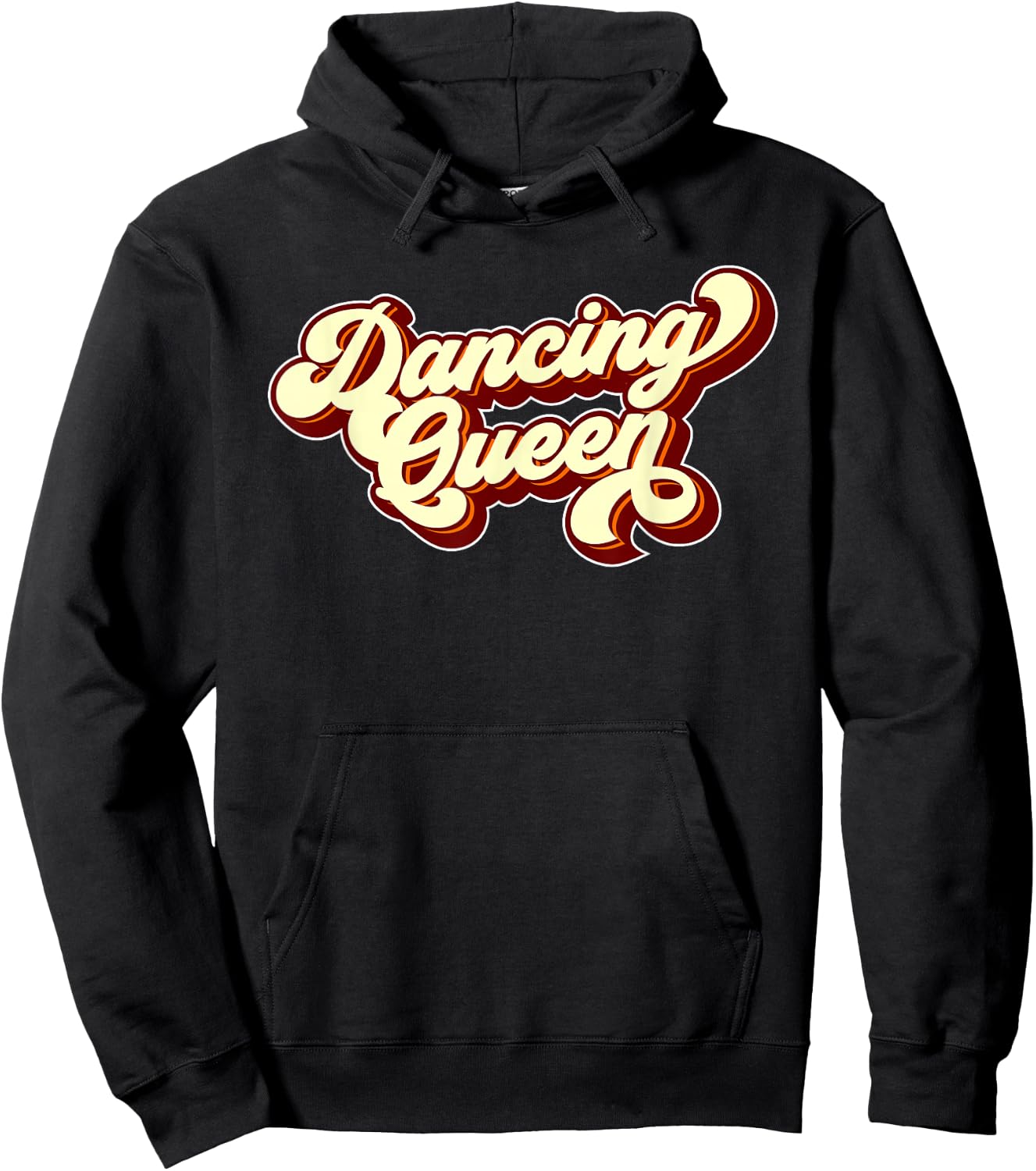 Dancing Queen 70s Disco Hoodie - Hoodie | Black
