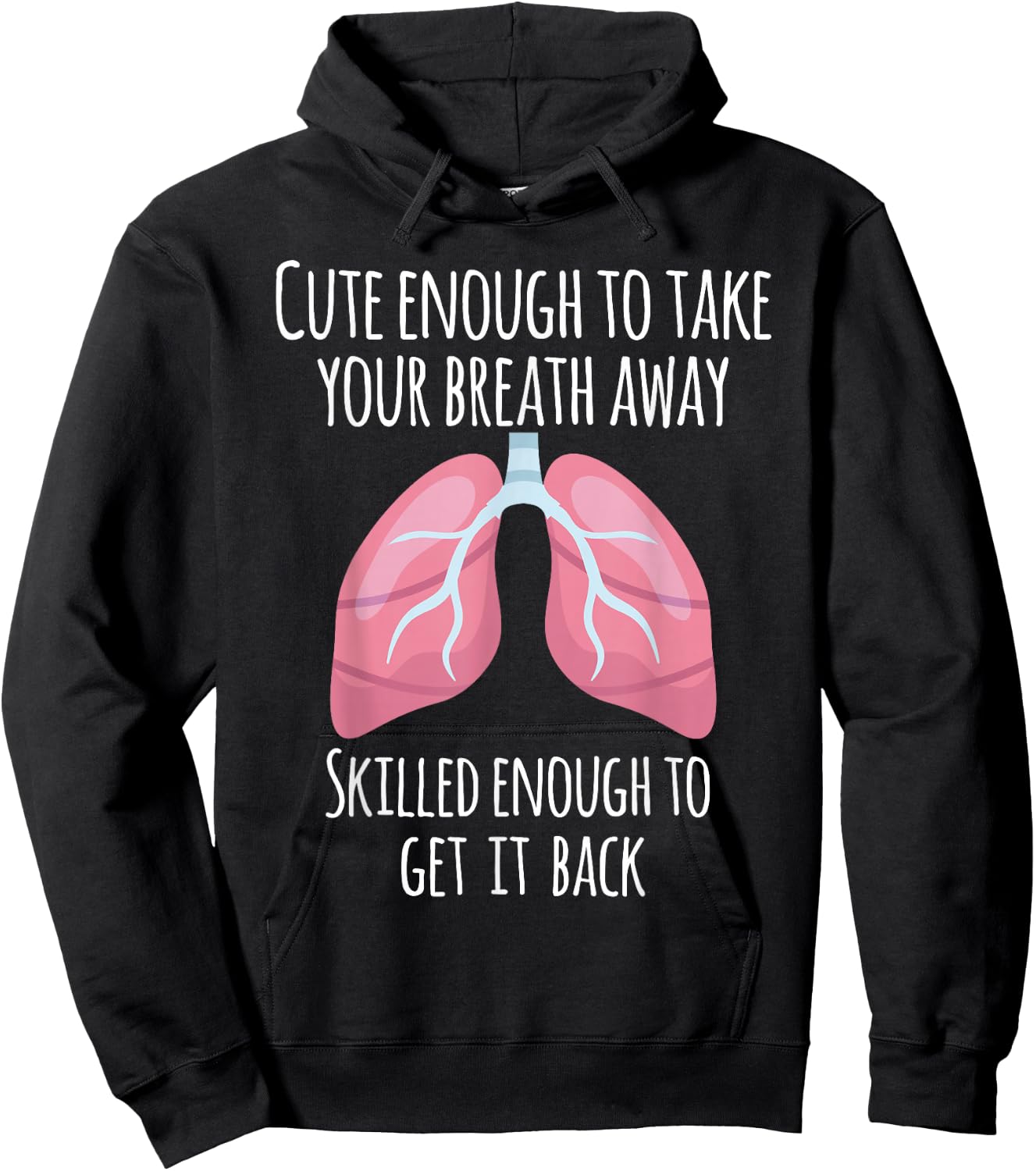 Pulmonary Doctor Design - Lung Doctor Gift Hoodie - Hoodie | Black