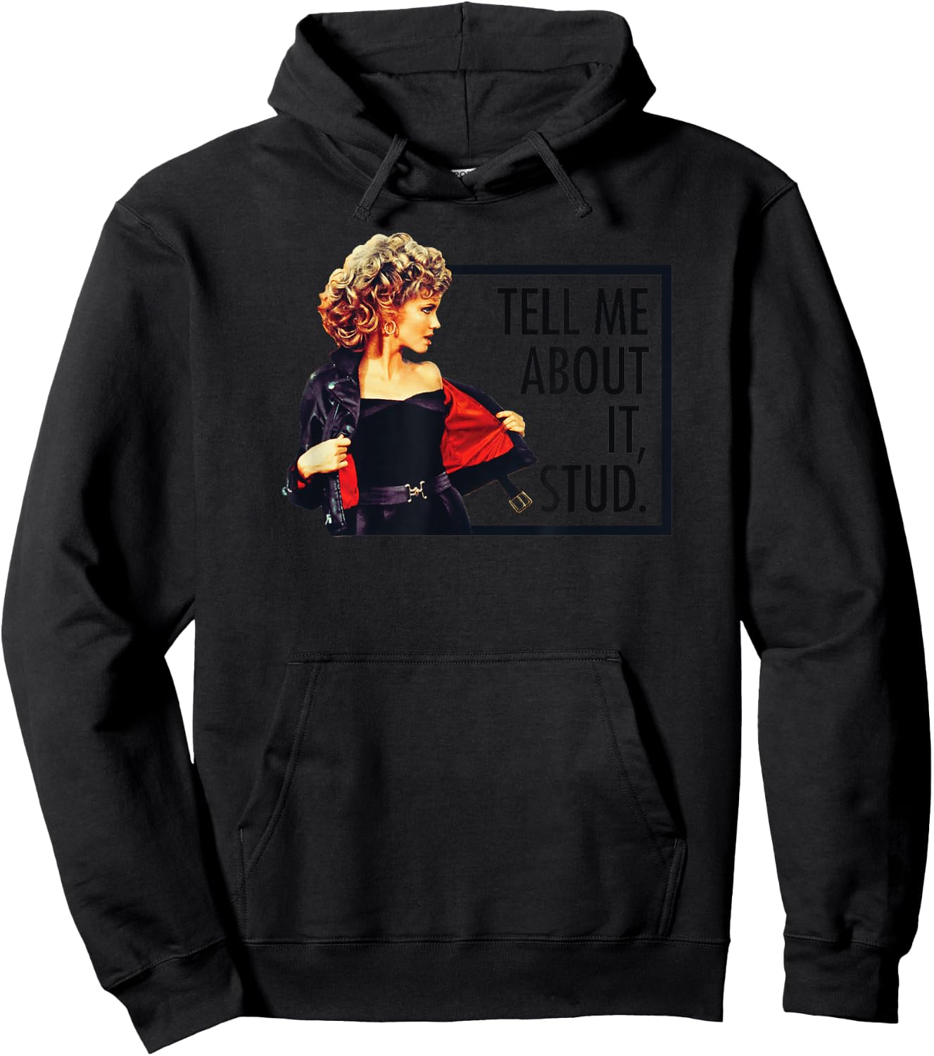 Grease Tell Me About It Stud Hoodie - Hoodie | Black