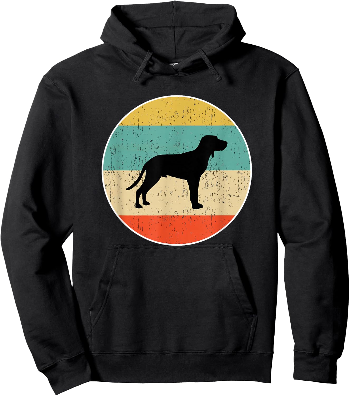 Redbone Coonhound Dog Hoodie - Hoodie | Black