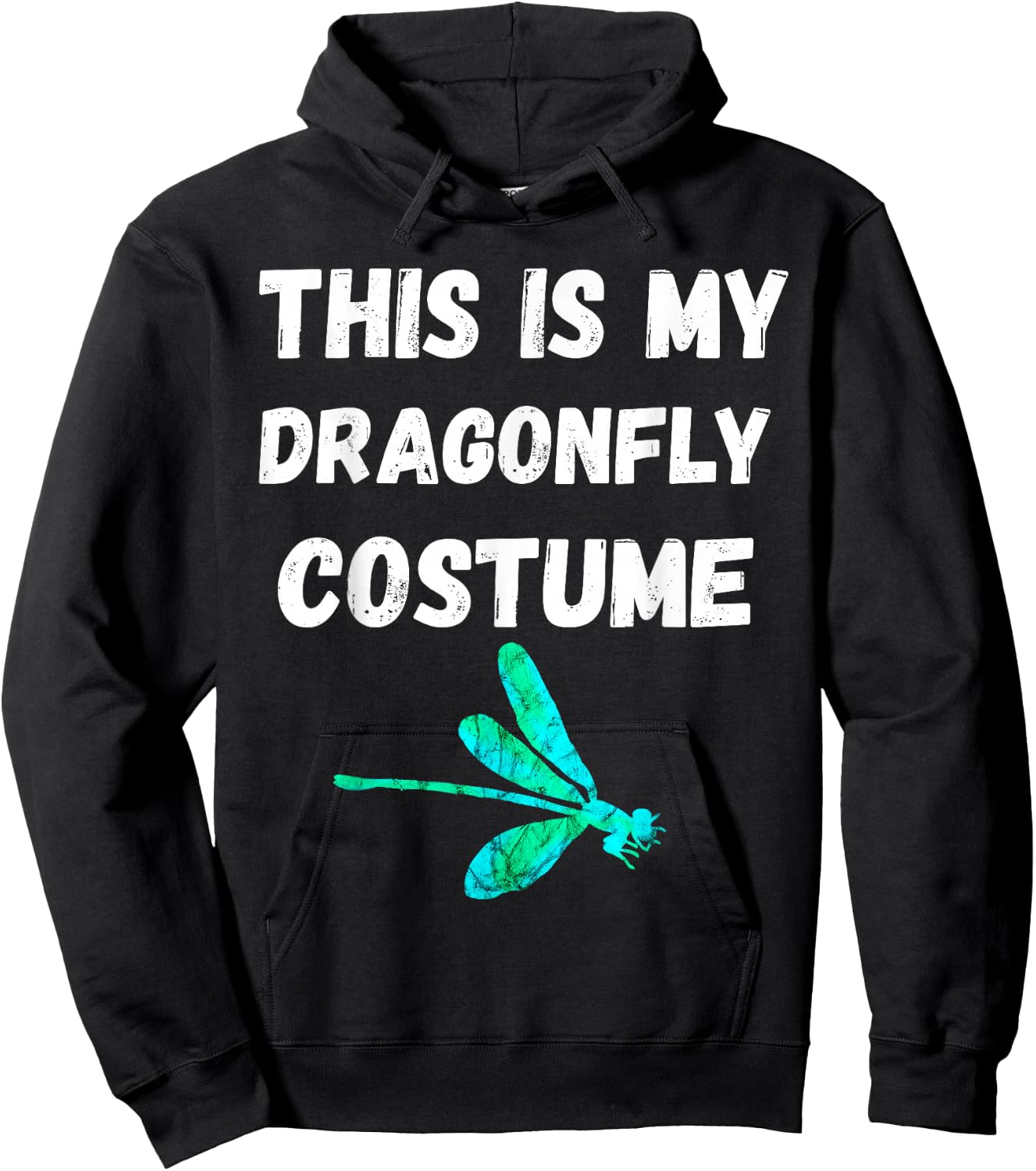 This Is My Dragonfly Costume Insect Bugs Entomology Hoodie - Hoodie | Black
