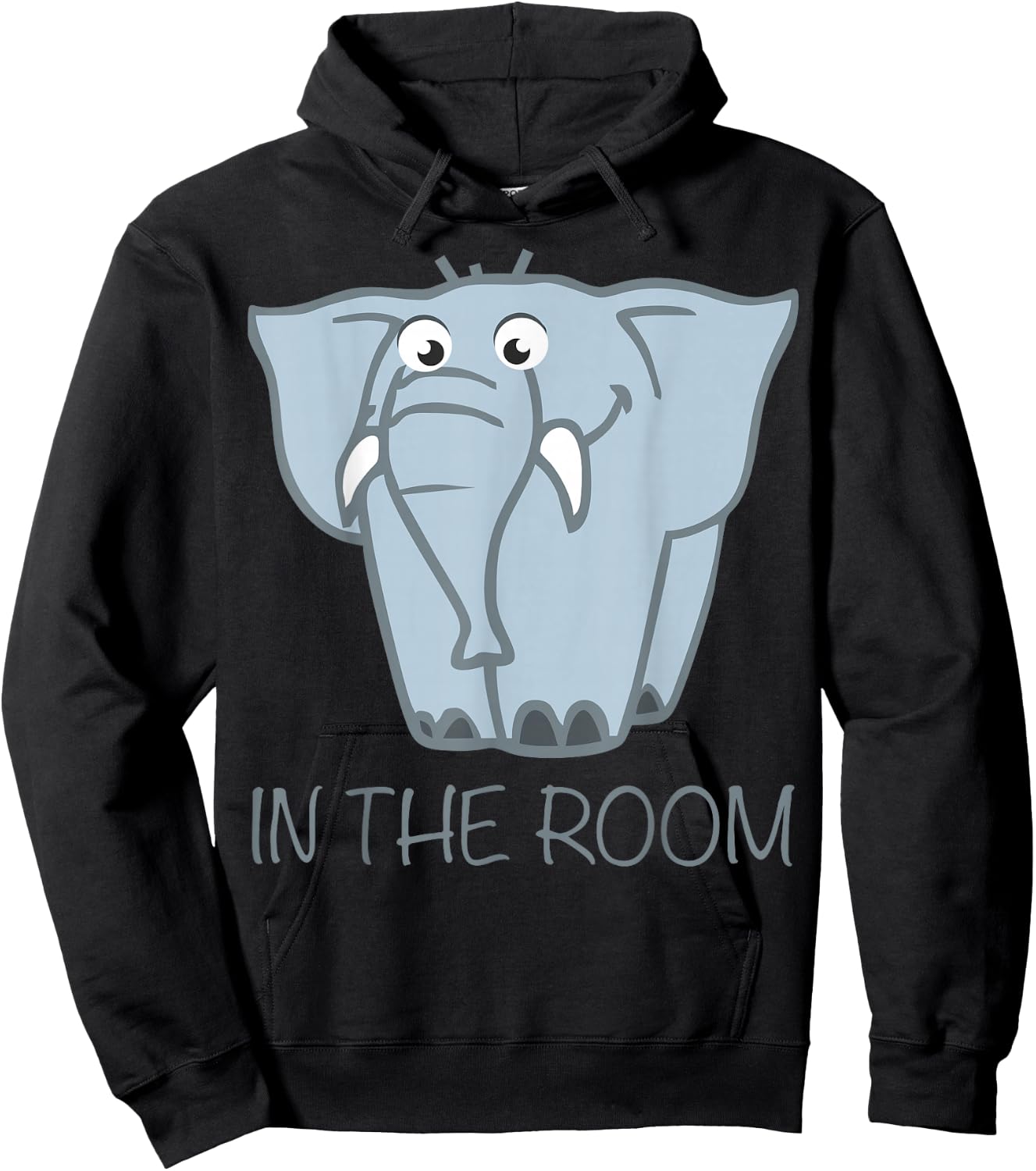 Elephant in the room Shirt Hoodie - Hoodie | Black