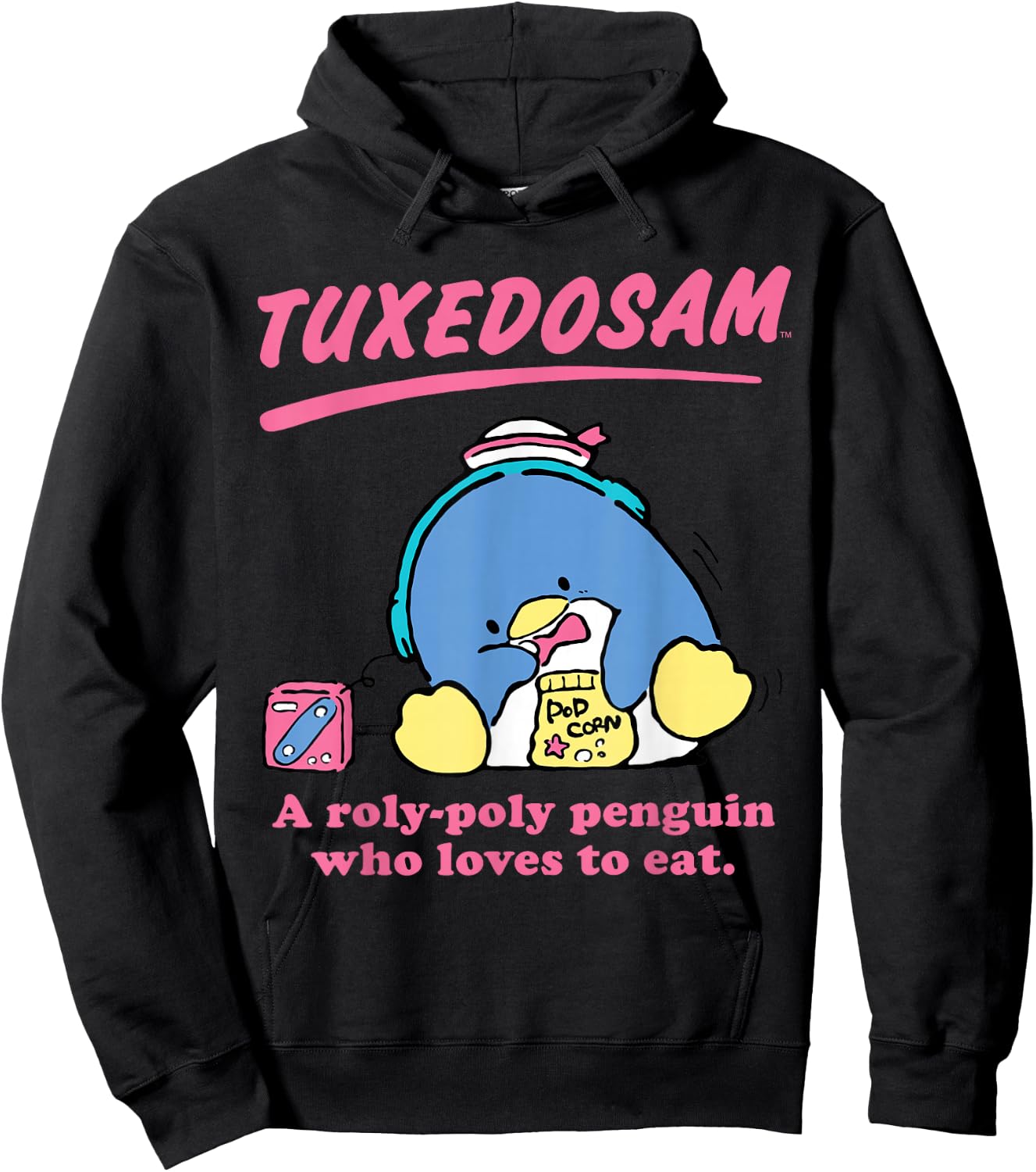 Sanrio Tuxedosam Classic Shirt Hoodie - Hoodie | Black