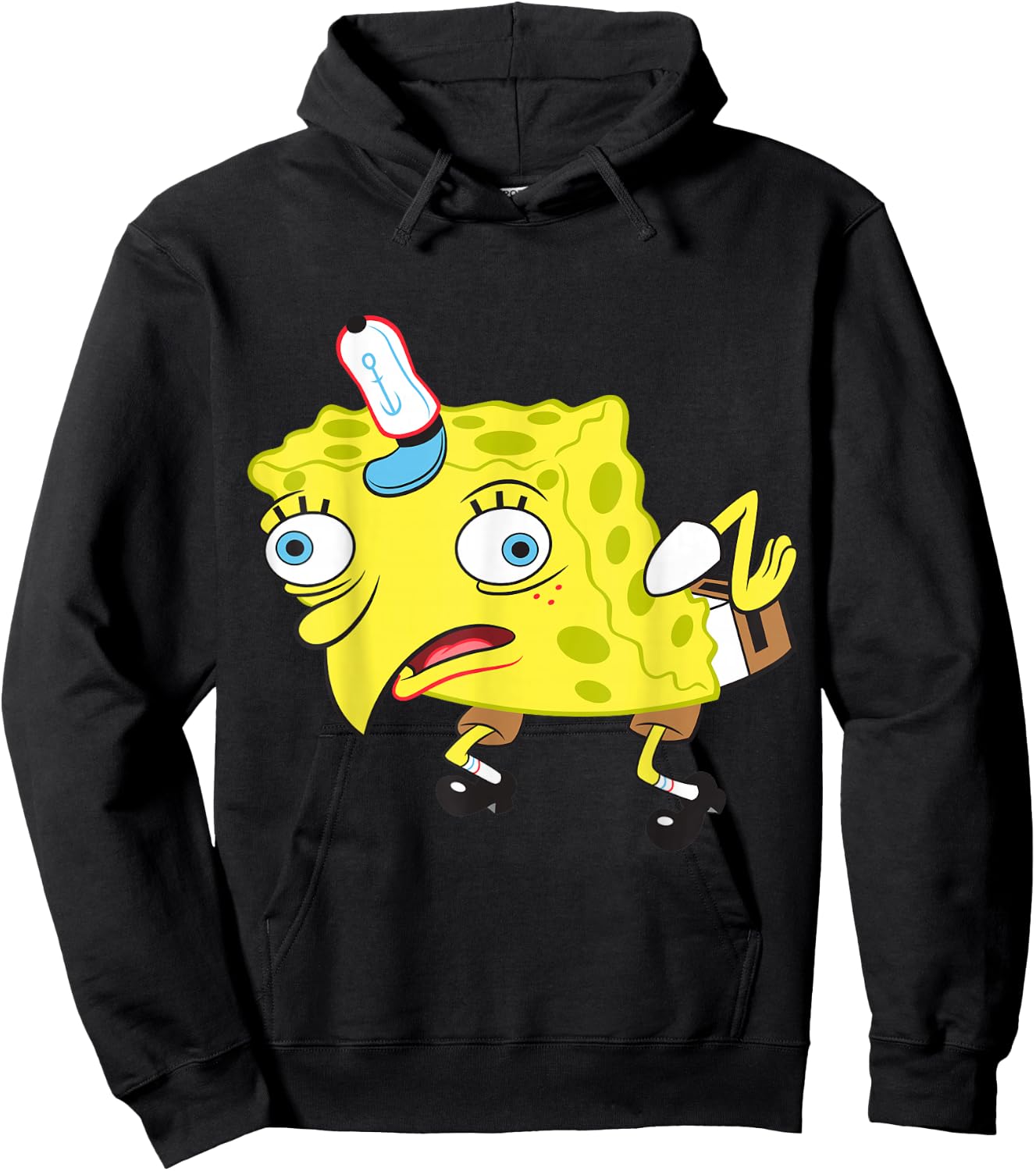 Spongebob Meme Isn't Even Funny Hoodie - Hoodie | Black