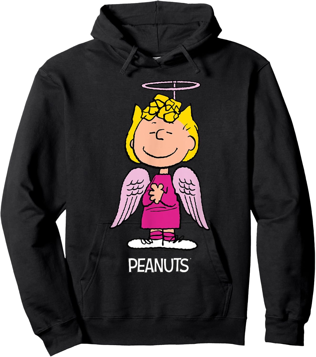 Peanuts Halloween Angel Sally Brown Hoodie - Hoodie | Black