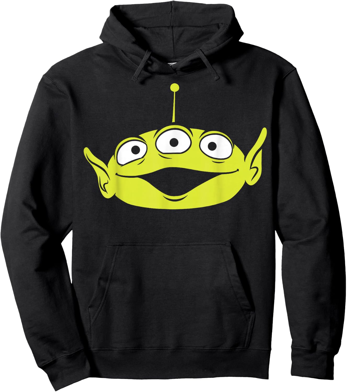 Disney Pixar Toy Story Alien Big Face Hoodie - Hoodie | Black