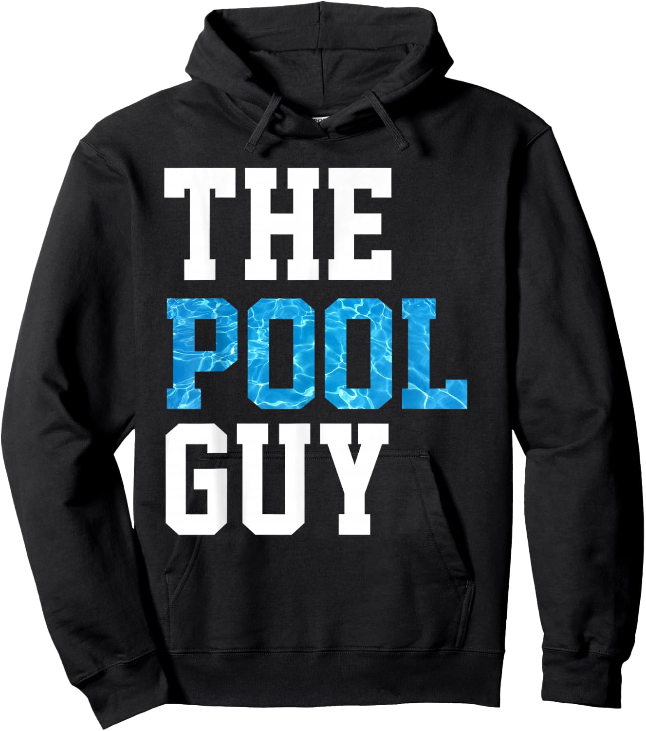 Funny Pool Guy T Shirt - for Swimming Pool Expert Hoodie - Hoodie | Black
