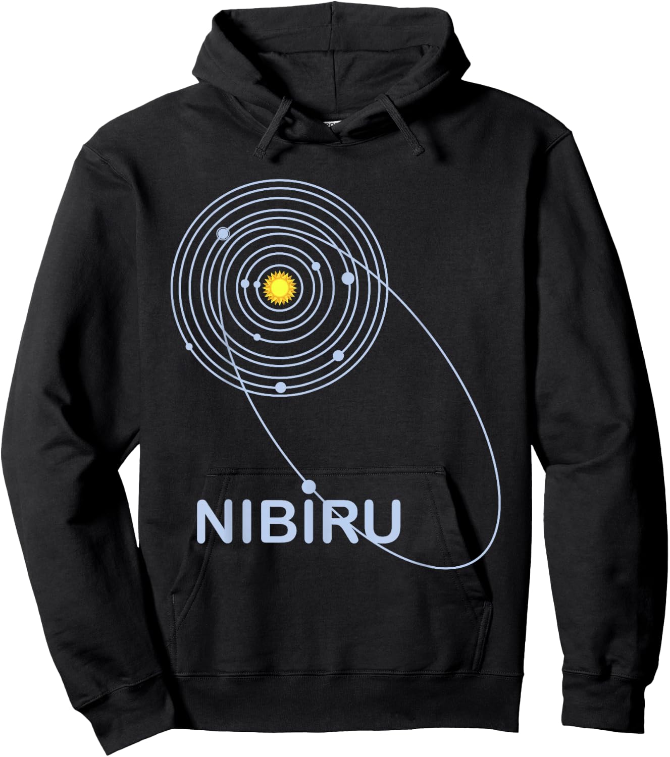 Nibiru Planet-X Hoodie - Hoodie | Black