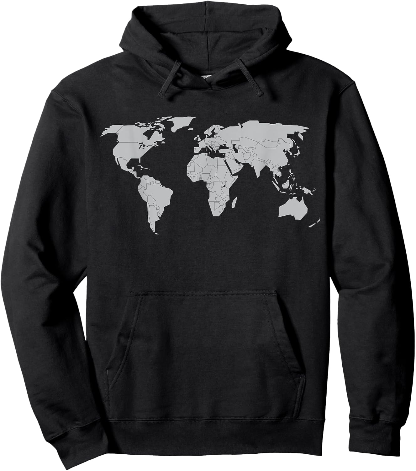 International World Flags Flags World Map Boys Girls Hoodie - Hoodie | Black