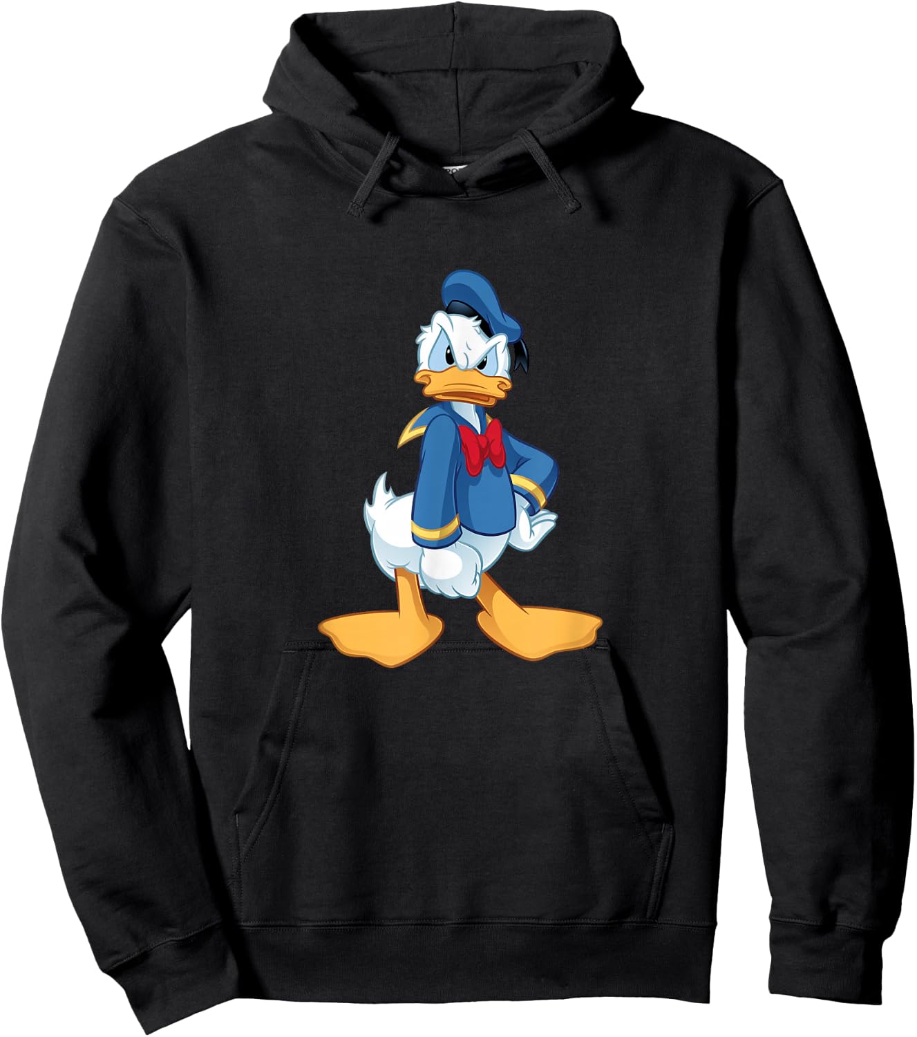 Donald Duck Angry Hoodie - Hoodie | Black