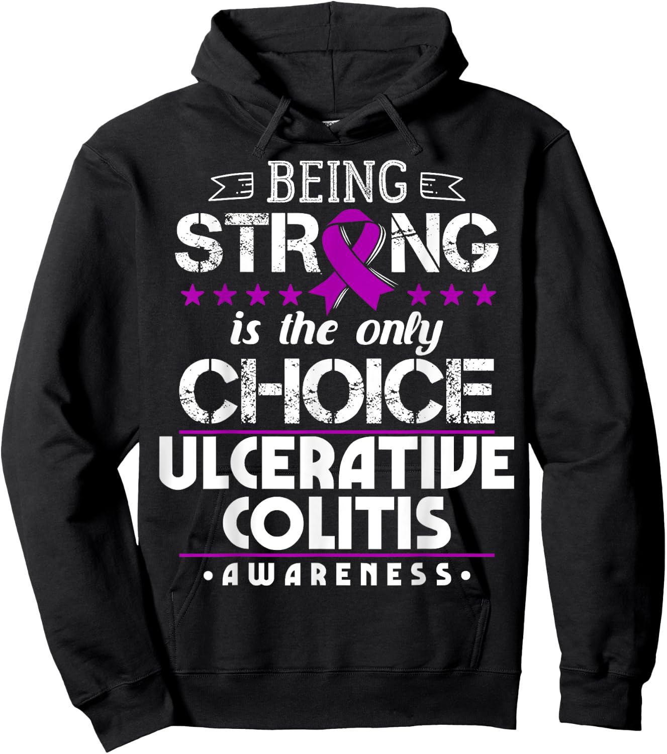 Ulcerative Colitis Awareness - Gift UC Patients Hoodie - Hoodie | Black