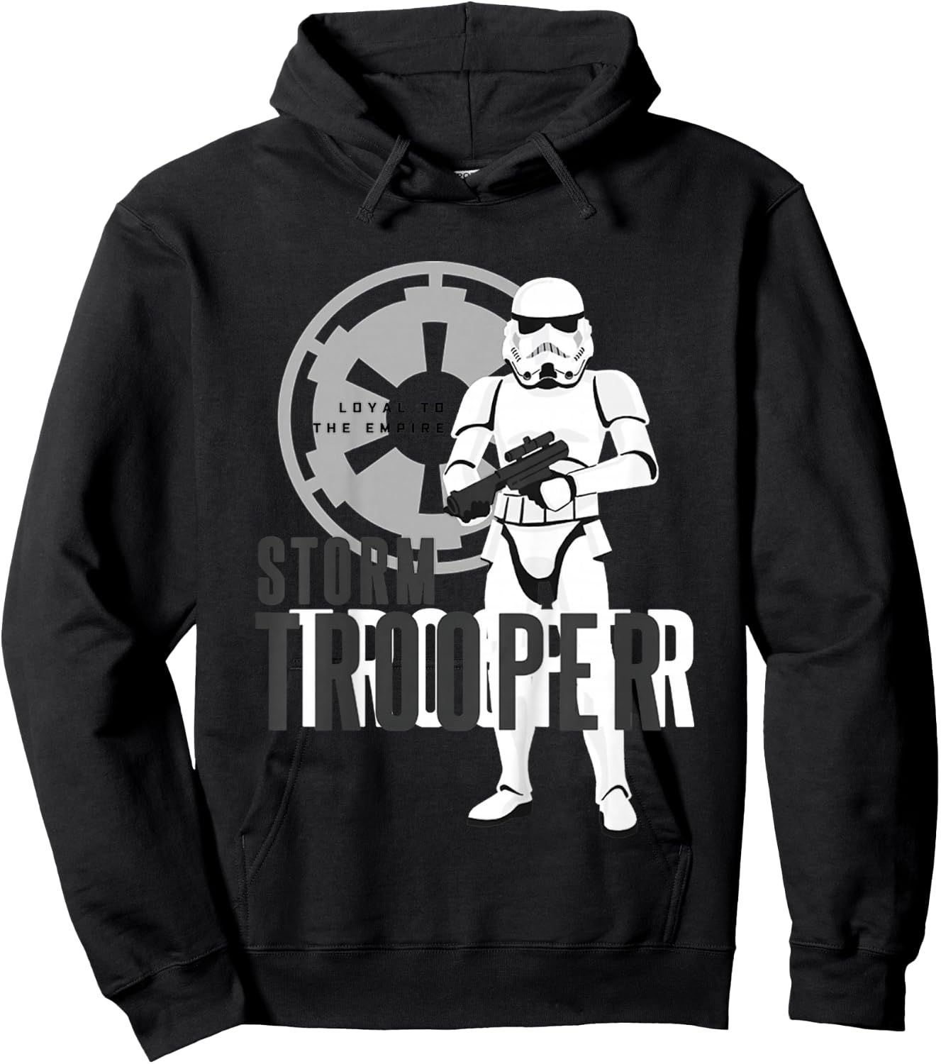 Kids Star Wars Galaxy Of Adventures Stormtrooper B1 Hoodie - Hoodie | Black